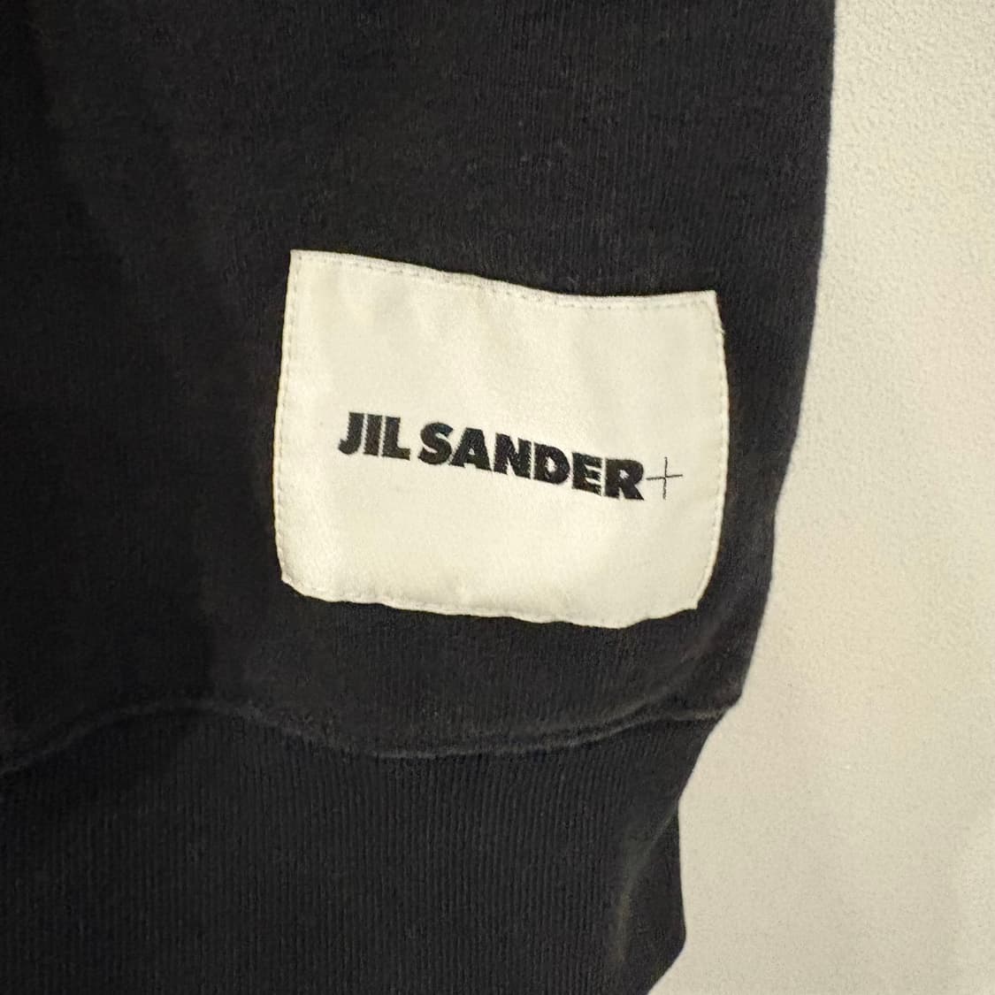 질샌더 블랙 반팔 맨투맨 티셔츠 XL 상품이미지5