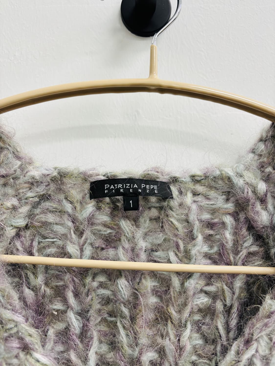 Patrizia Pepe(파트리치아 페페) 청키 핸드메이드 모헤어 상품이미지2