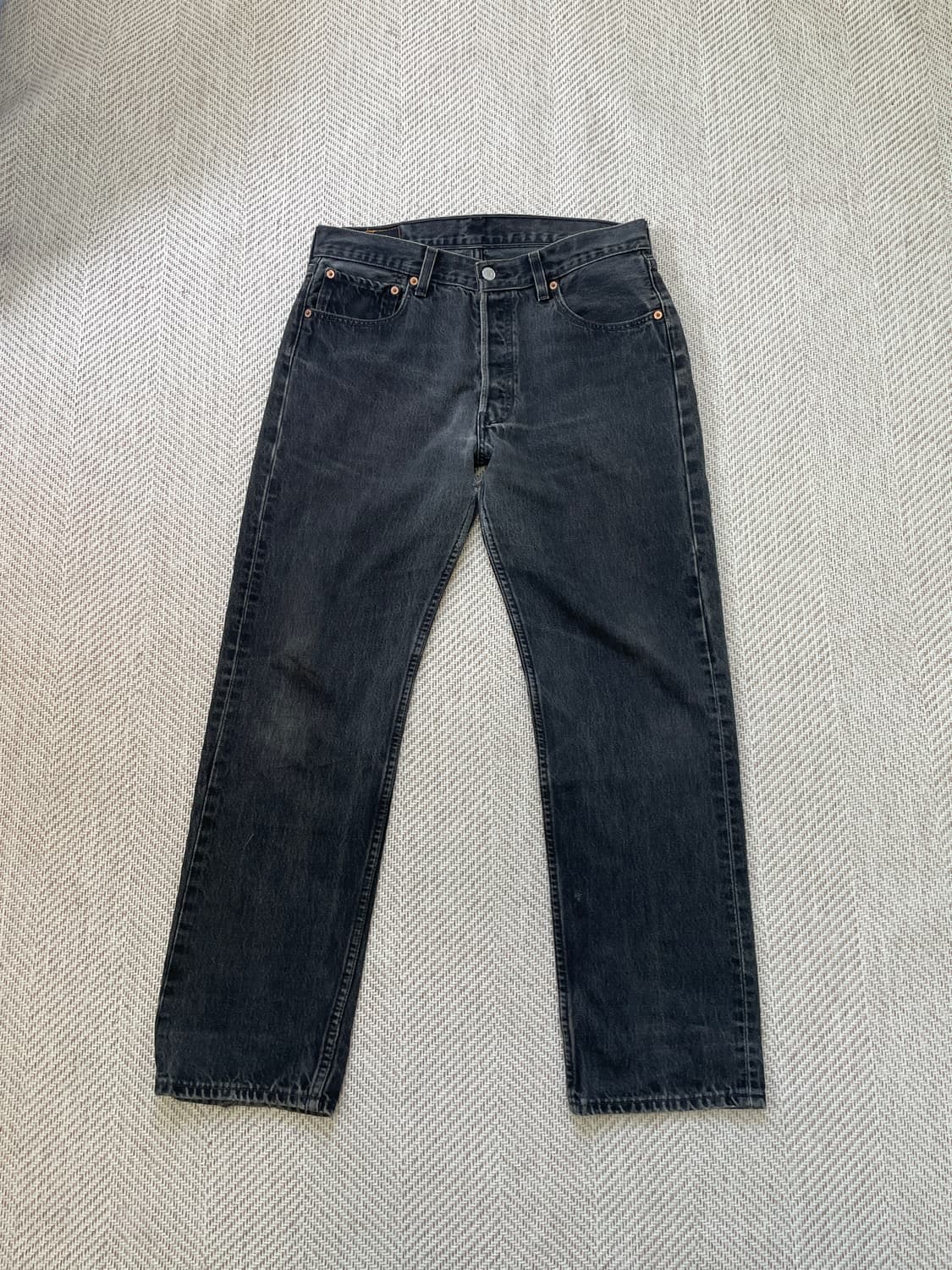 90s 리바이스 usa 501 블랙 데님팬츠 상품이미지6
