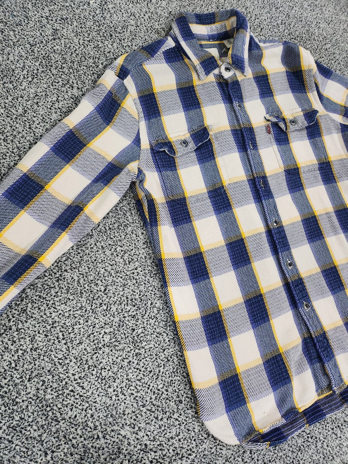 //리바이스 체크 웨스턴 셔츠 S 상품이미지5