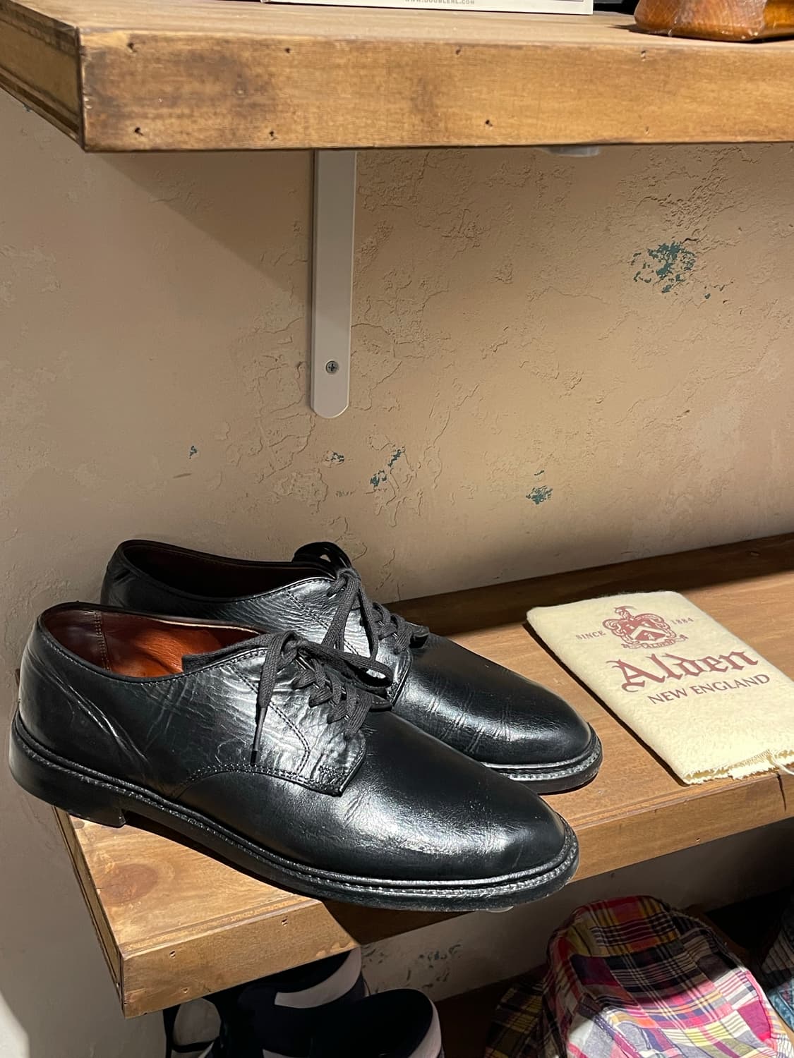 Alden 알든 언라인드 더비 슈즈 판매 상품이미지5