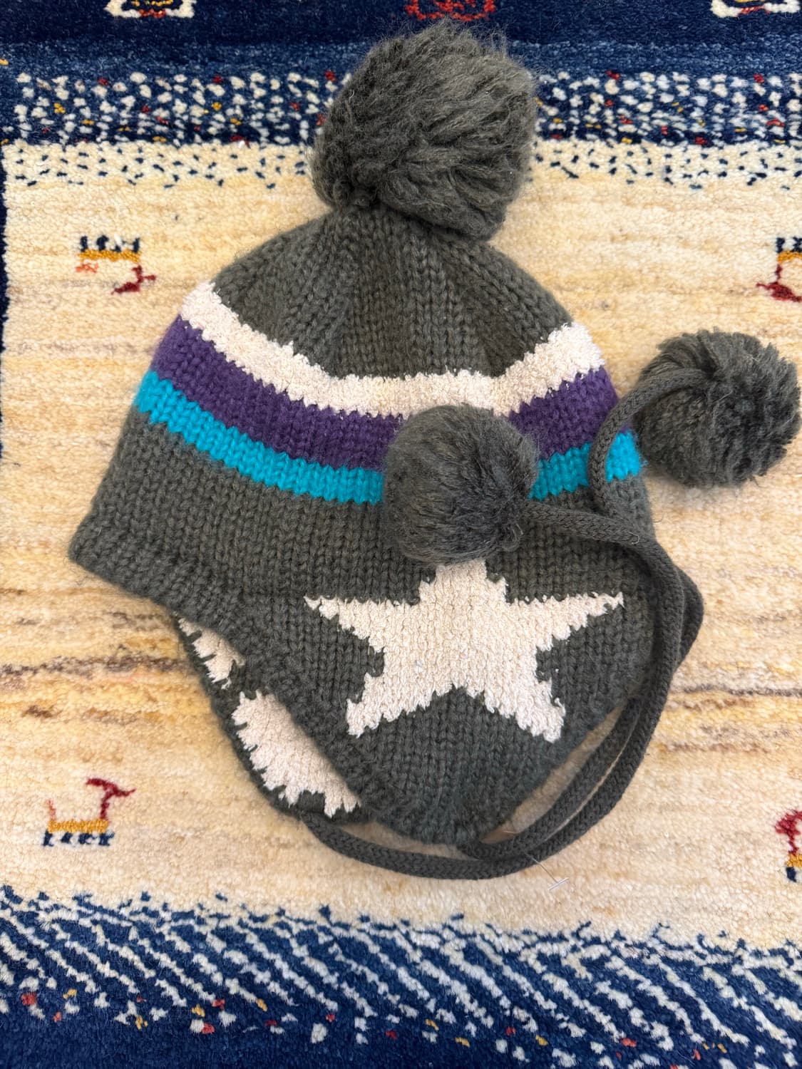 빈티지 스타 이어플랩 비니 상품이미지1