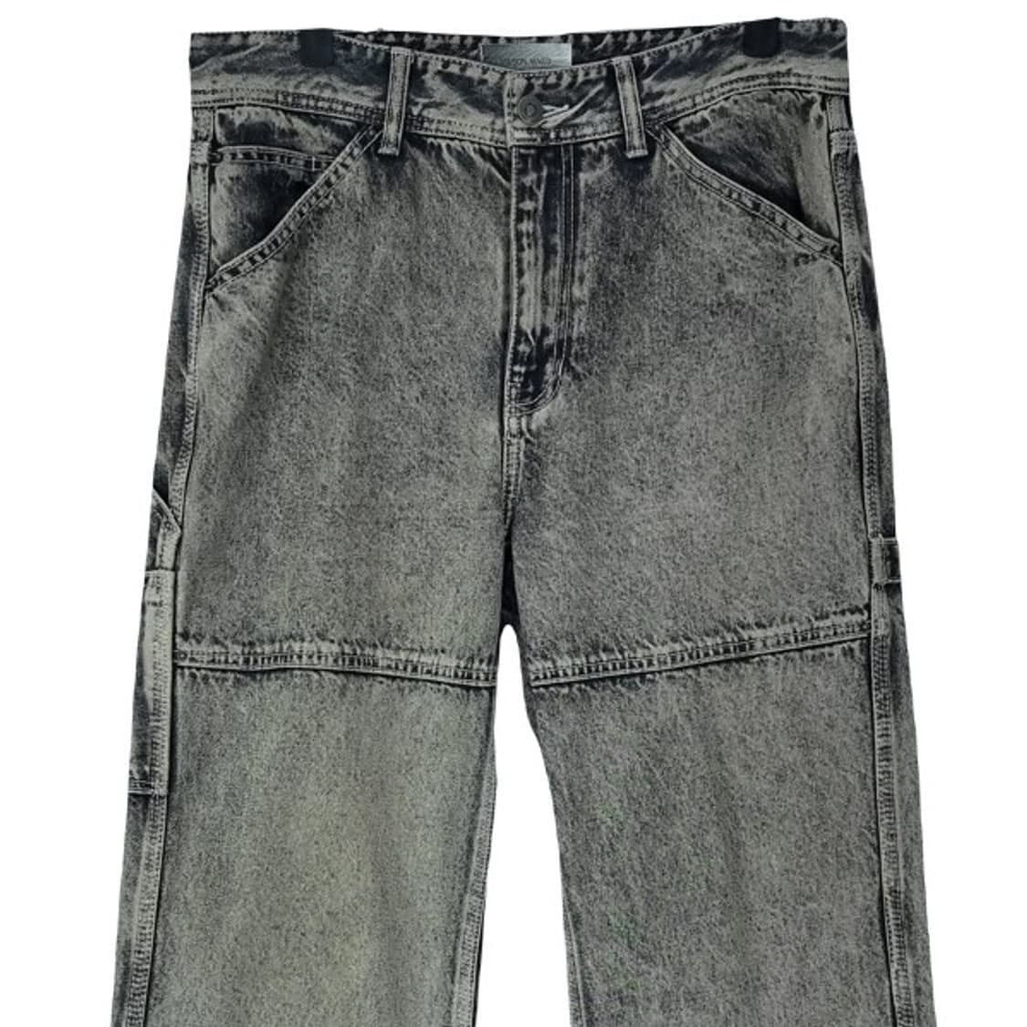 [메종미네드] 스톤 워싱 카펜터 데님 팬츠 청바지 M18195 상품이미지4