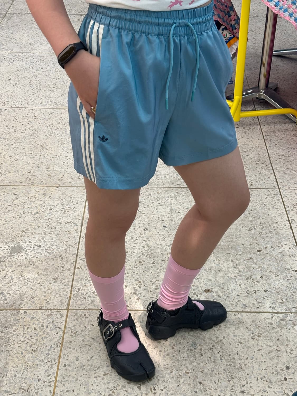 Vintage Adidas Nylon Blue Shorts 상품이미지5