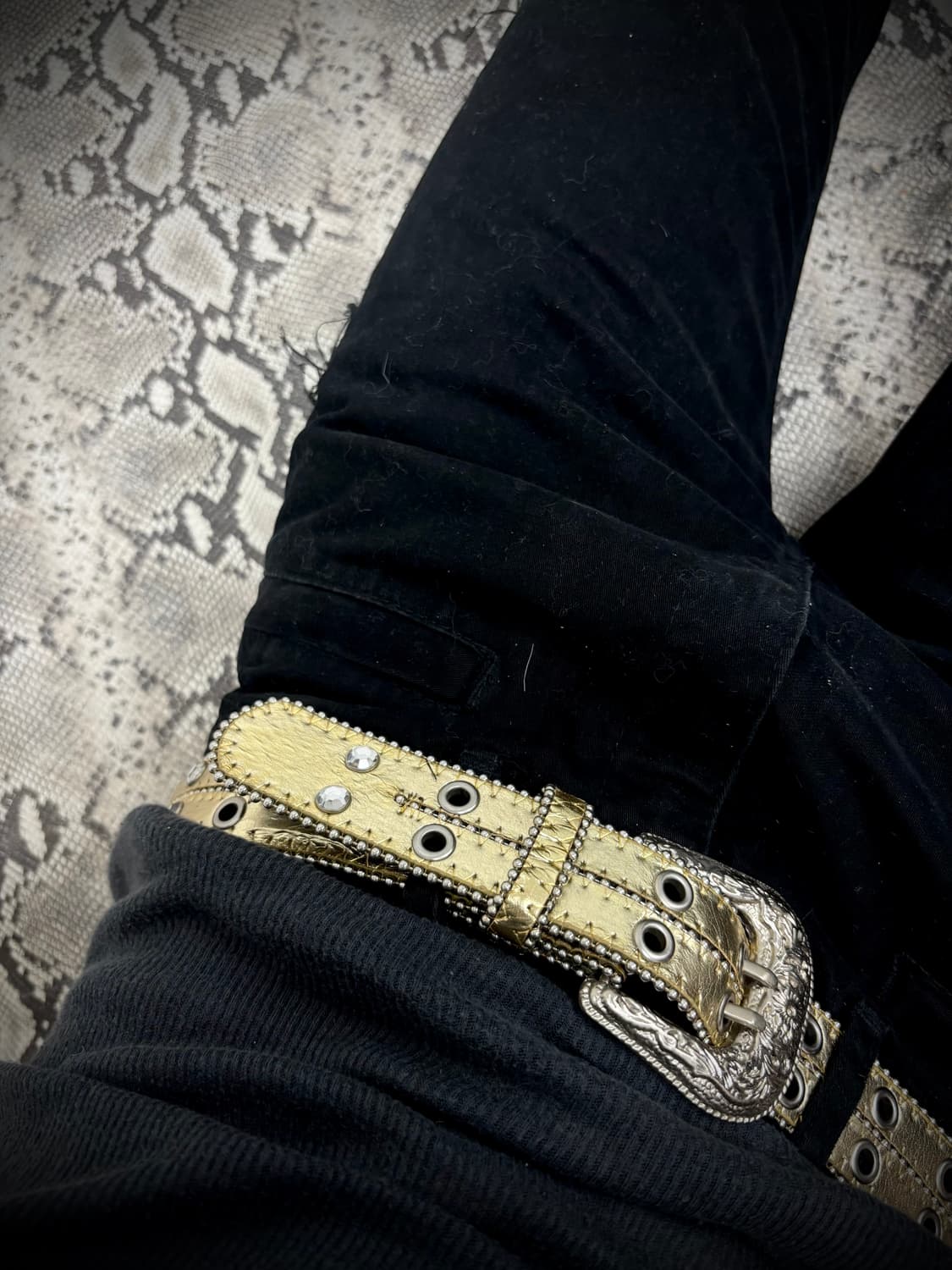 “Vintage” Pinterest Mood Gold 2Buckle Be 상품이미지2