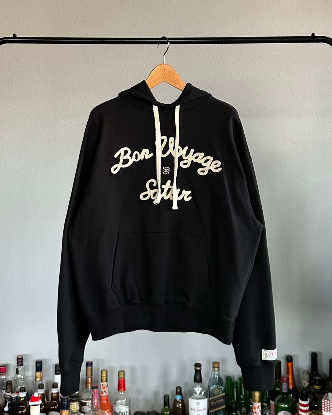 [XL]세터 SATUR 로고 보야지 후드 티셔츠 상품이미지2