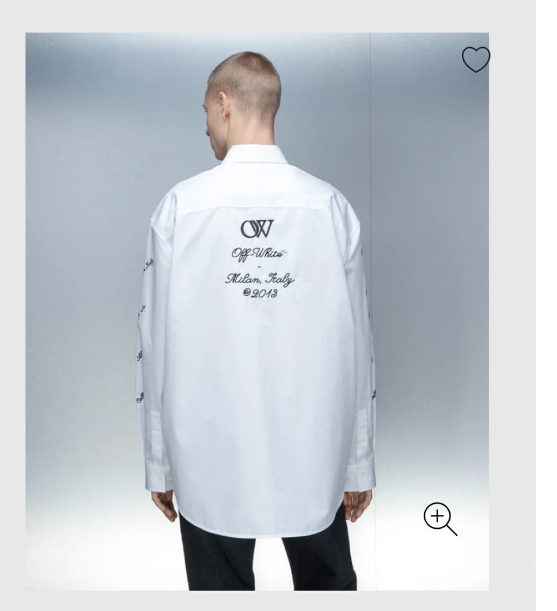 오프화이트 offwhite 셔츠 상품이미지6