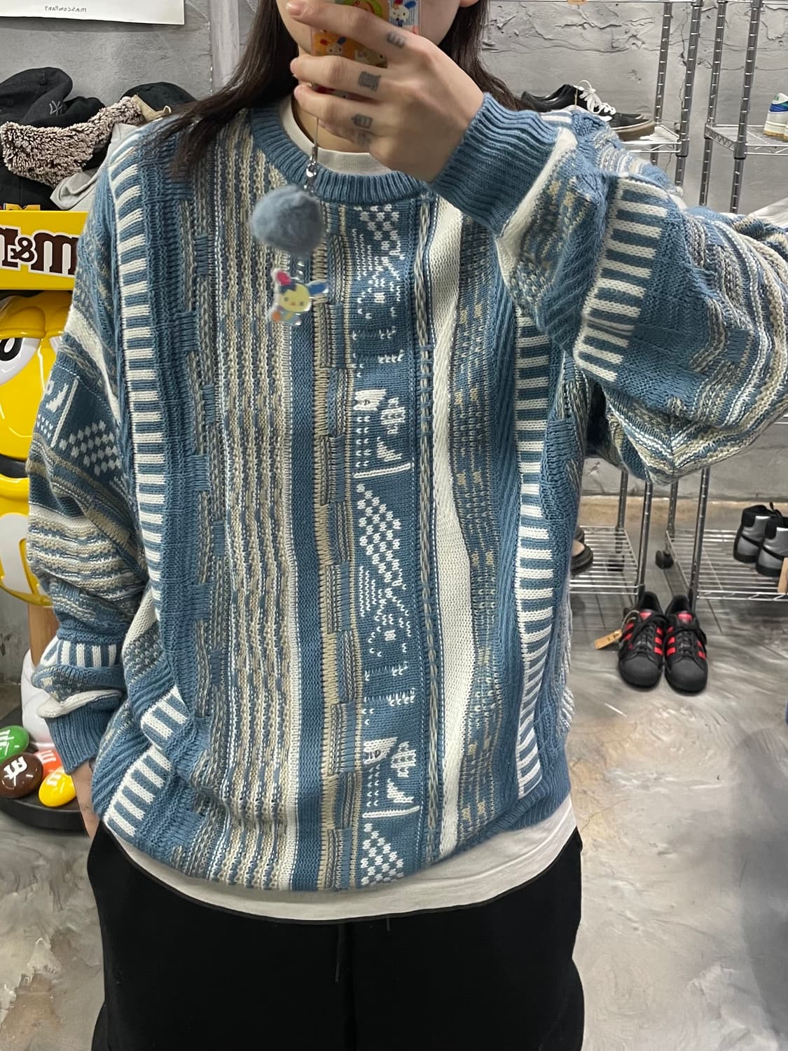 빈티지 케이블 니트 상품이미지6