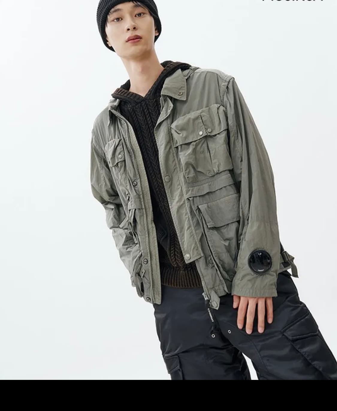 cp컴퍼니 24시즌  크롬r 유틸리티 밀레 자켓M 상품이미지2