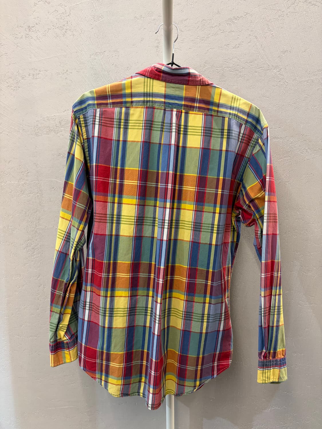 폴로 랄프로렌 멀티컬러 체크 셔츠 M 상품이미지5