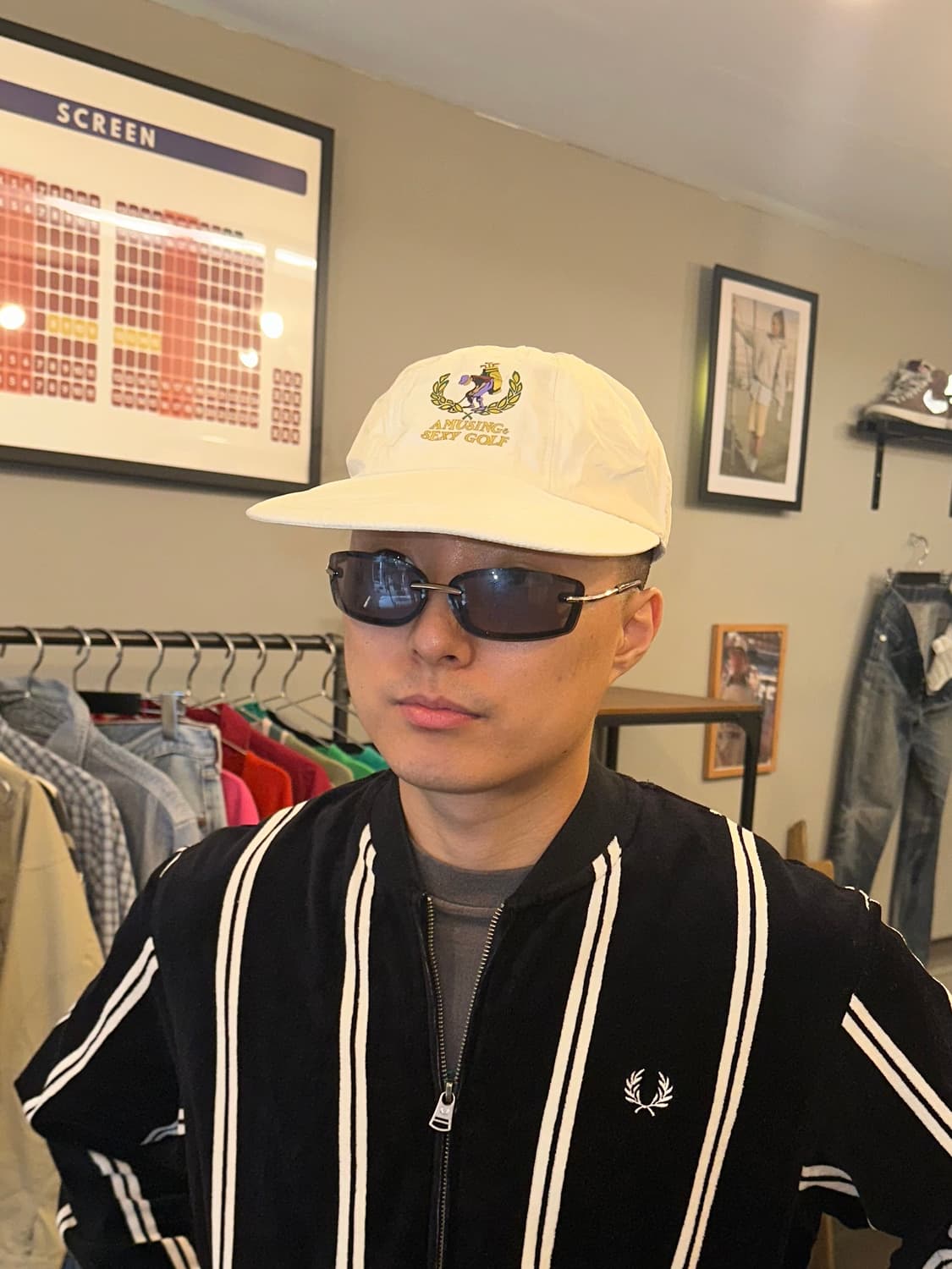 90’s A musing & Sexy Golf nylon longbill 상품이미지2