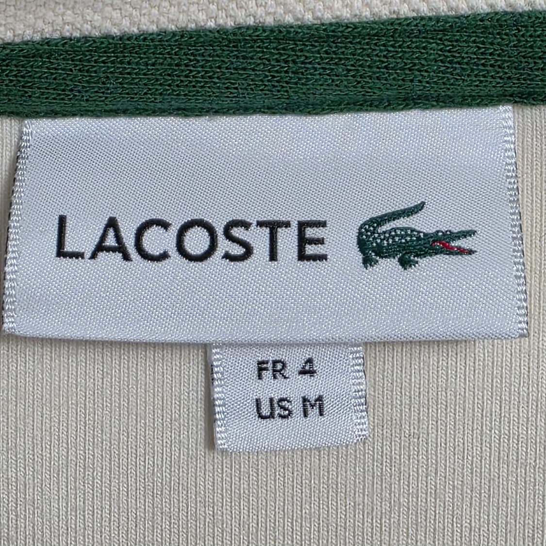 1772 라코스테 이중지 스타디움 스냅버튼 스웻 자켓 FR4(M) 상품이미지8