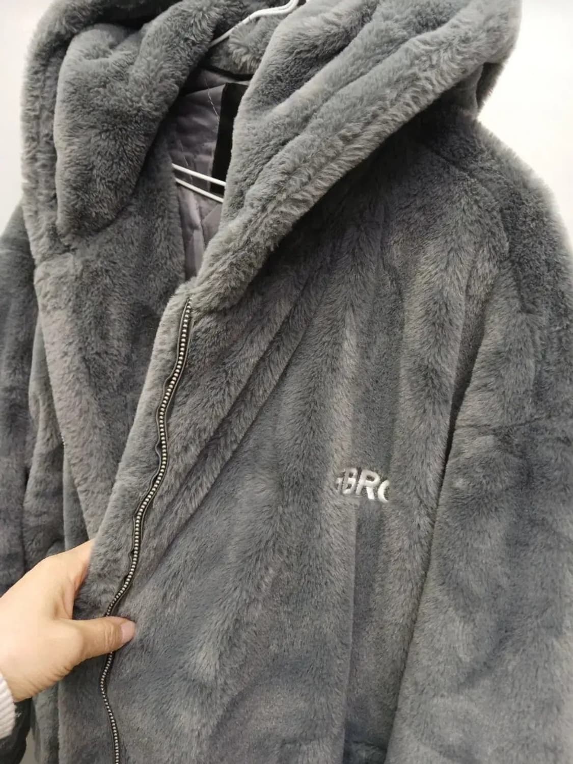 짐브로후드 에코퍼 잠바L표기 상품이미지3