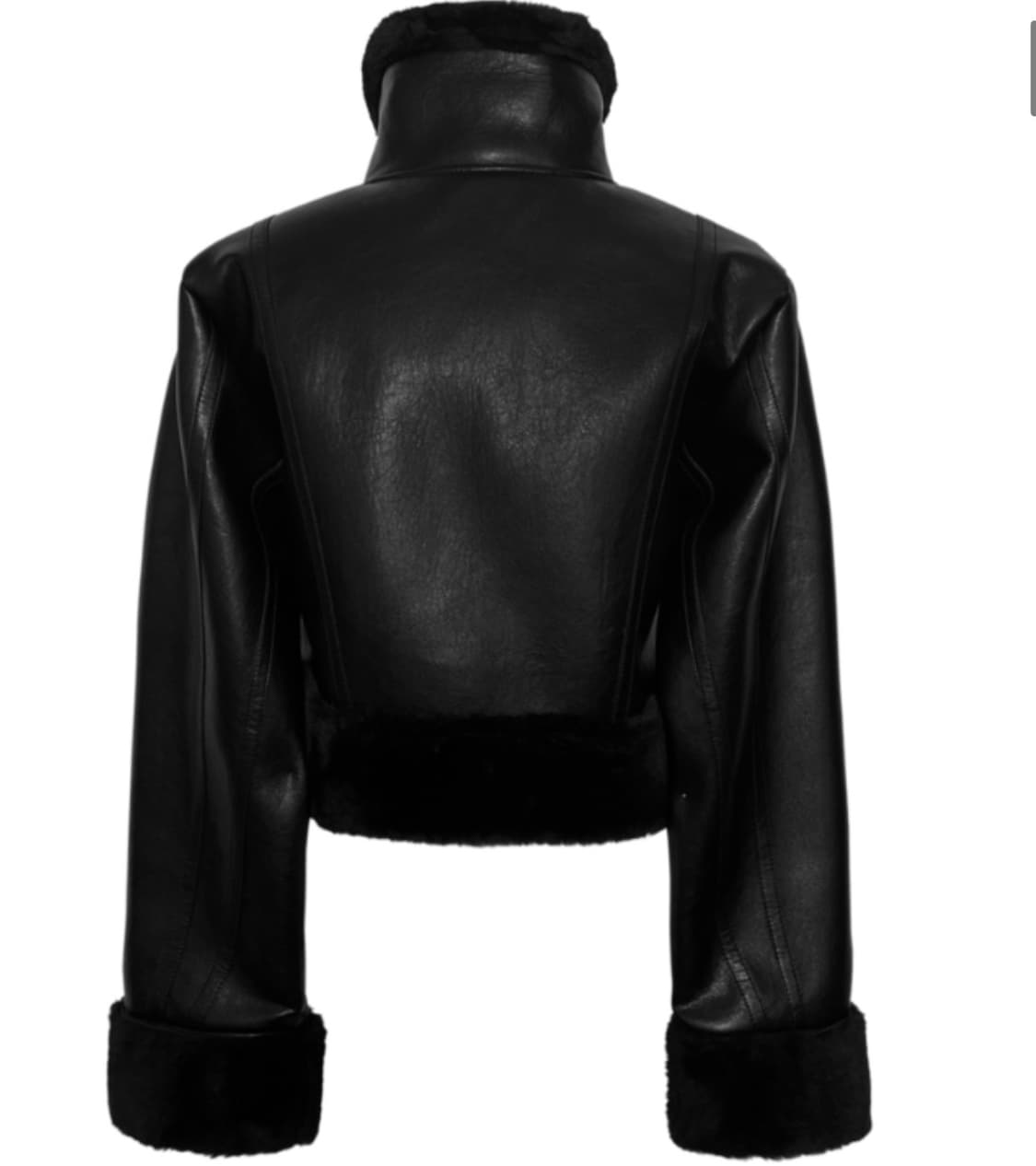 BOHEMIAN SEOUL BOHEMSEO 보헴서 무스탕 블랙 상품이미지3