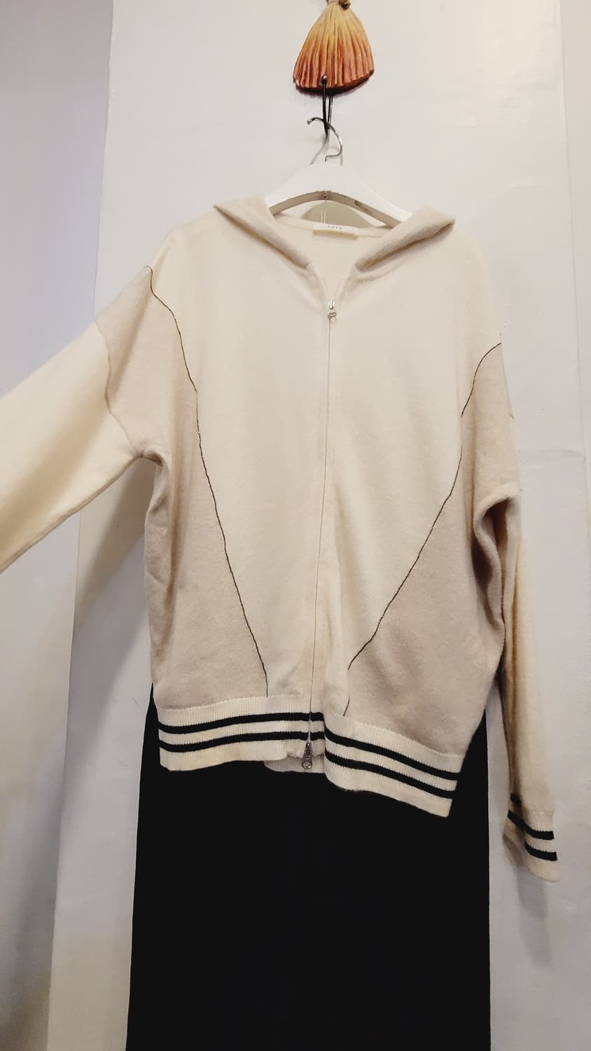 캐시미어 100% 후드집업 상품이미지3