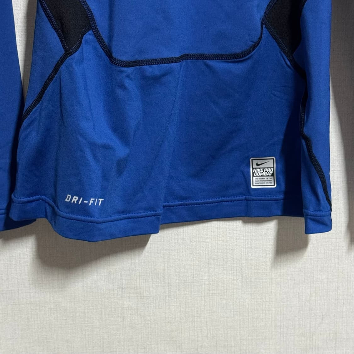 나이키 프로 컴뱃 기능성 긴팔티 2XL 블루 상품이미지6