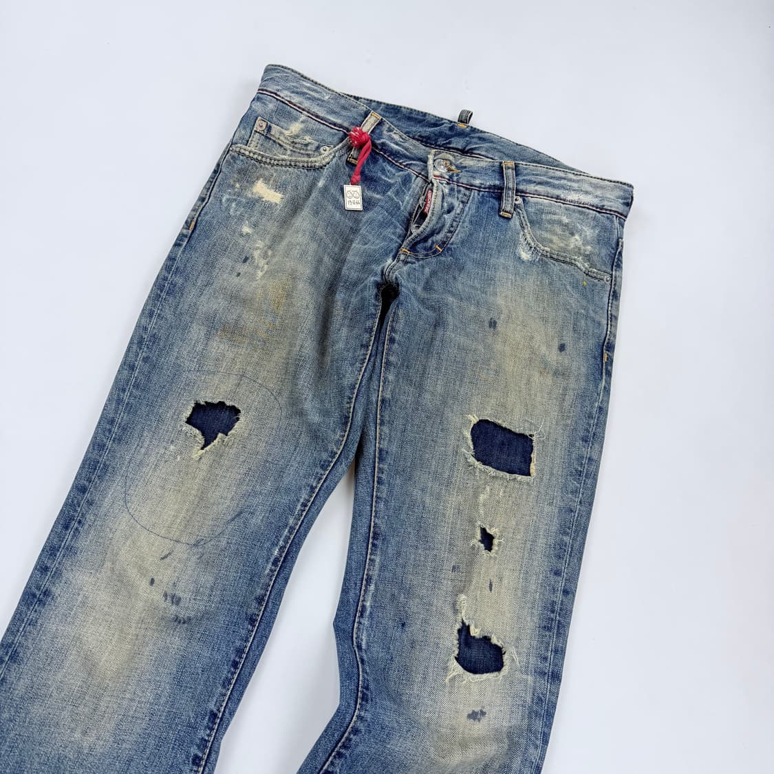 (46)디스퀘어드2 디스트레스 데님팬츠 상품이미지2