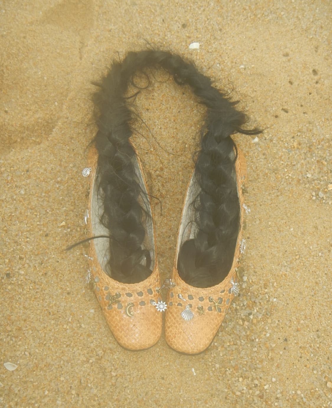 ꍘ Charm-Embellished Weaving Pumps ꍘ 상품이미지4