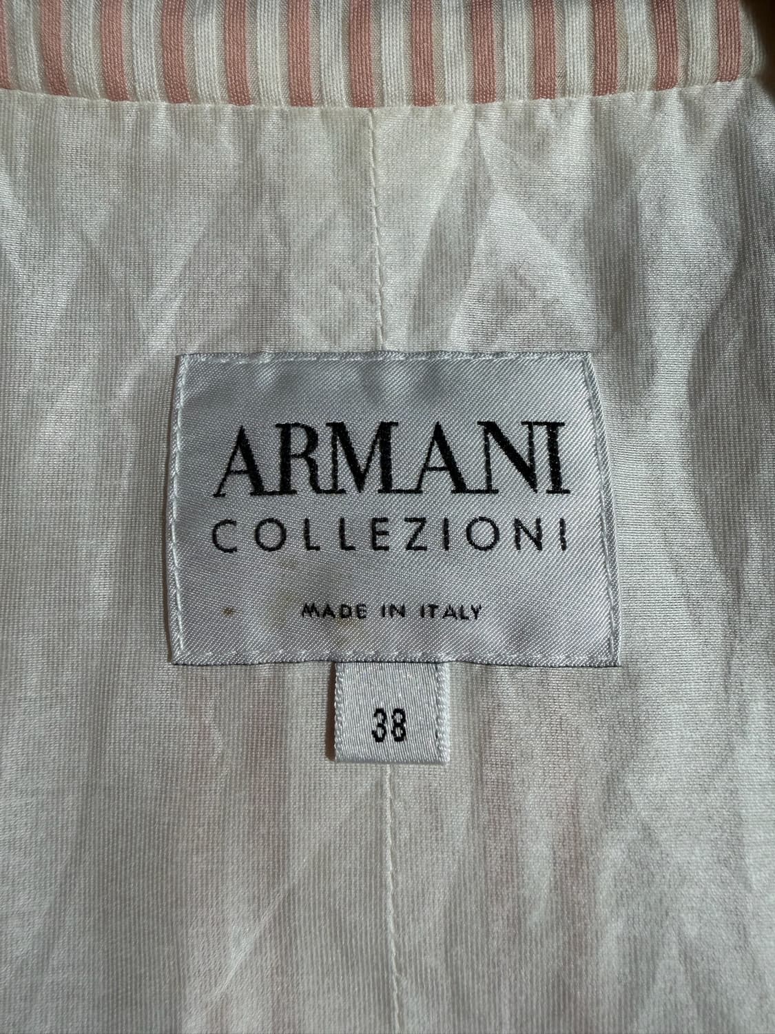 Armani Collezioni 스트라이프자켓(Made In Italy) 상품이미지5