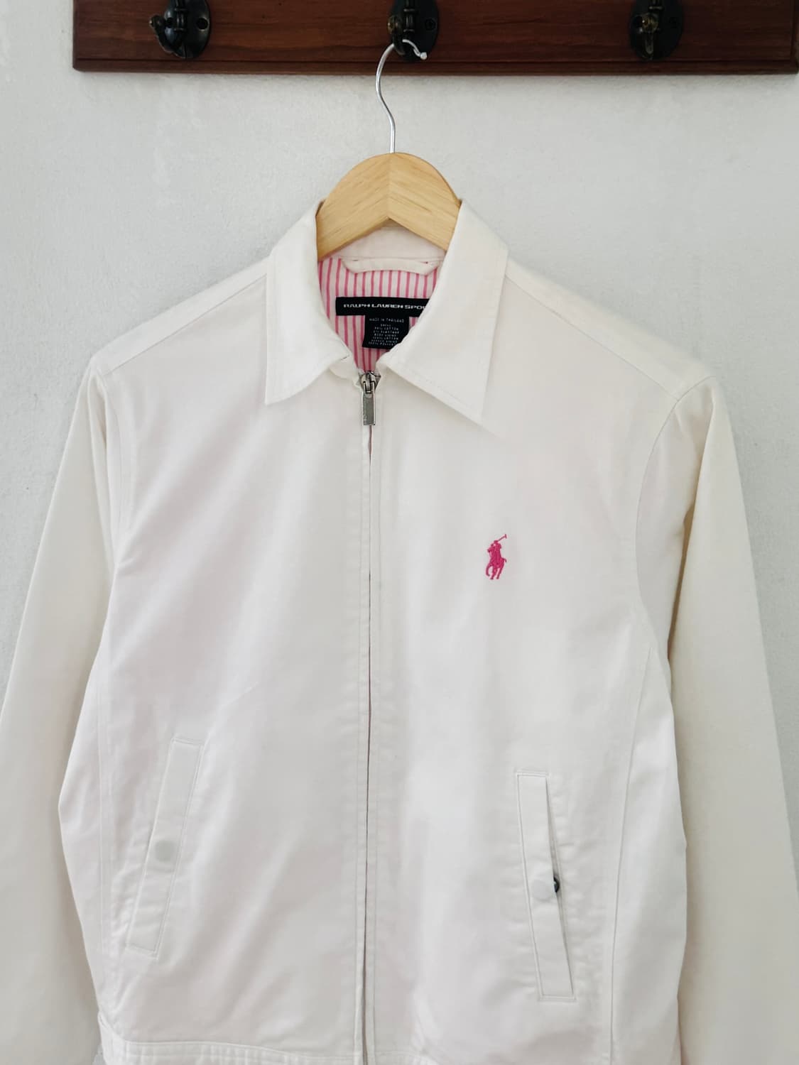 폴로 화이트 베이포트 스윙톱 자켓 상품이미지1