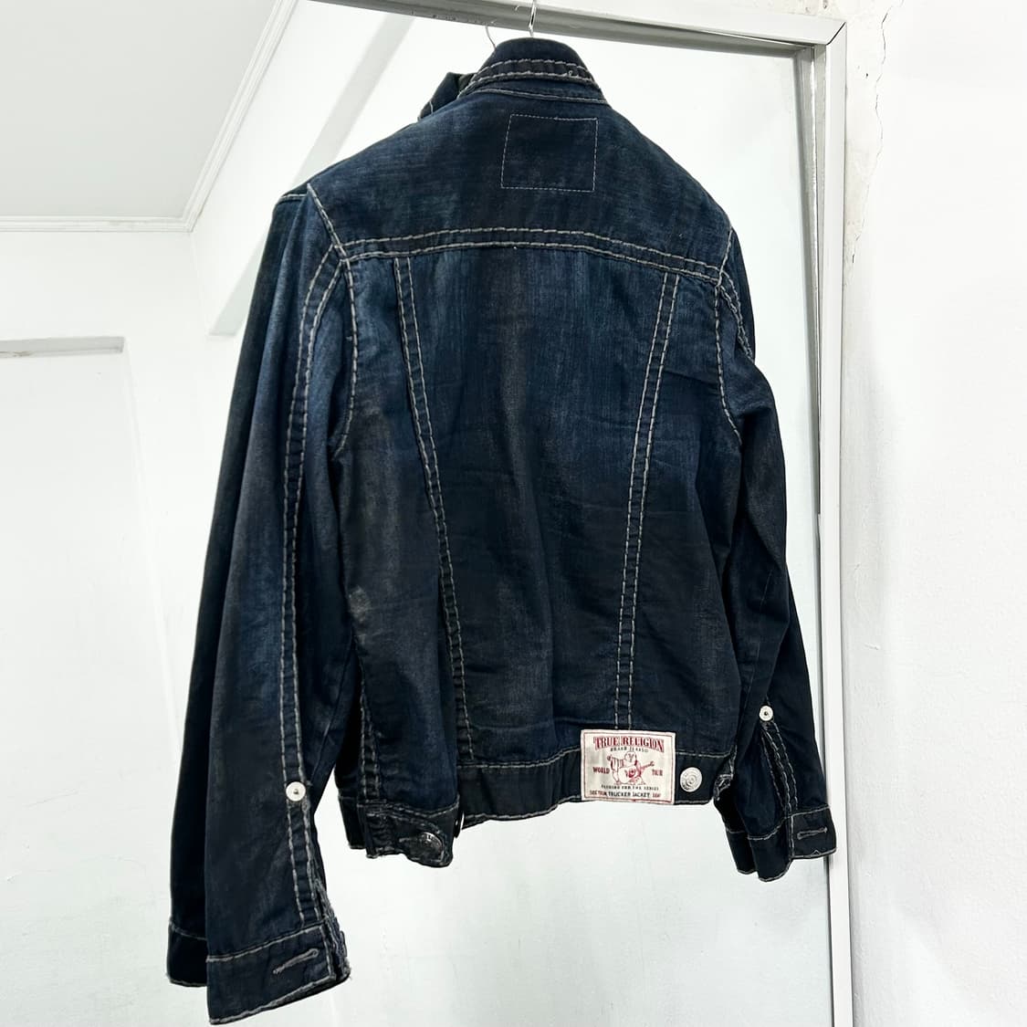 트루릴리전 코티드 데님 트러커 자켓 상품이미지5