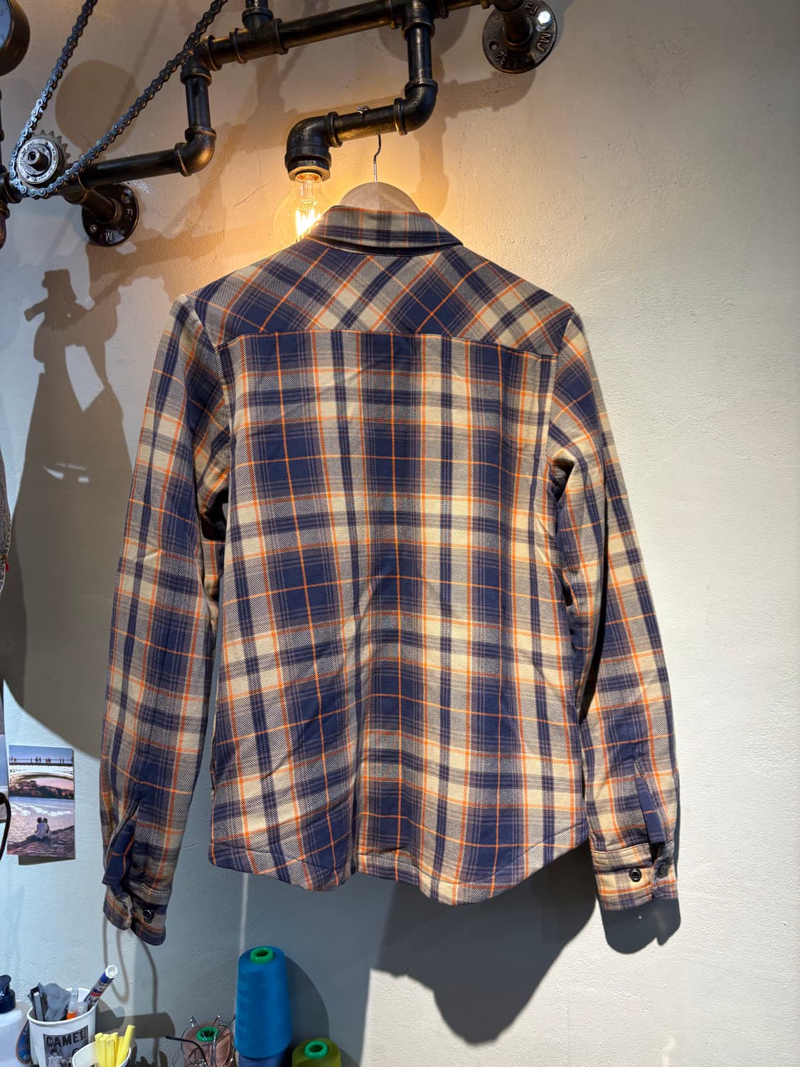 HARLEY-DAVIDSON 플란넬 체크 셔츠 자켓 상품이미지5