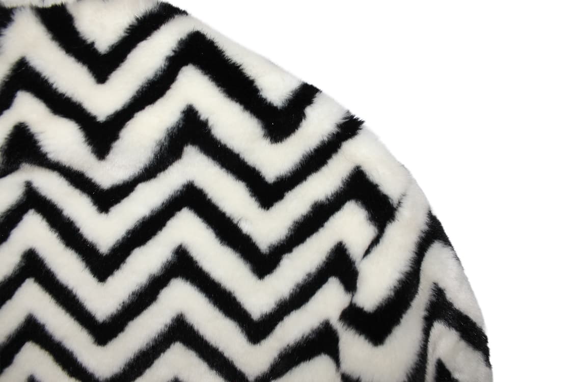 O’2nd 오즈세컨 지오메트릭 퍼 자켓 상품이미지7