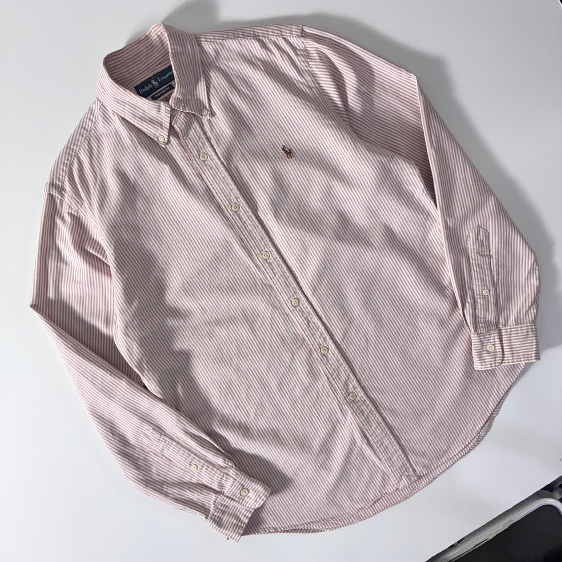 Polo  폴로 랄프로렌 자수 코튼 스트라이프 셔츠   상품이미지2