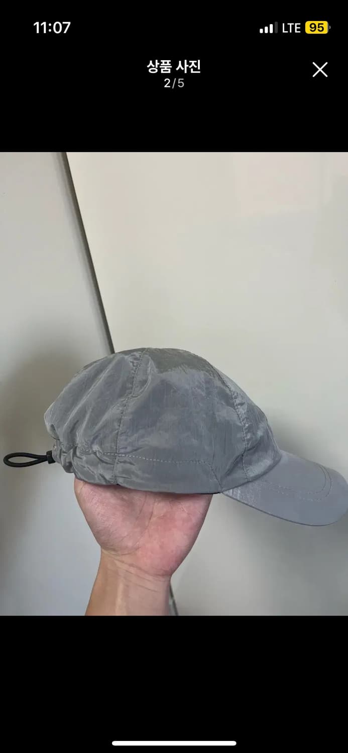 스톤아일랜드 나일론 메탈 볼캽 상품이미지3