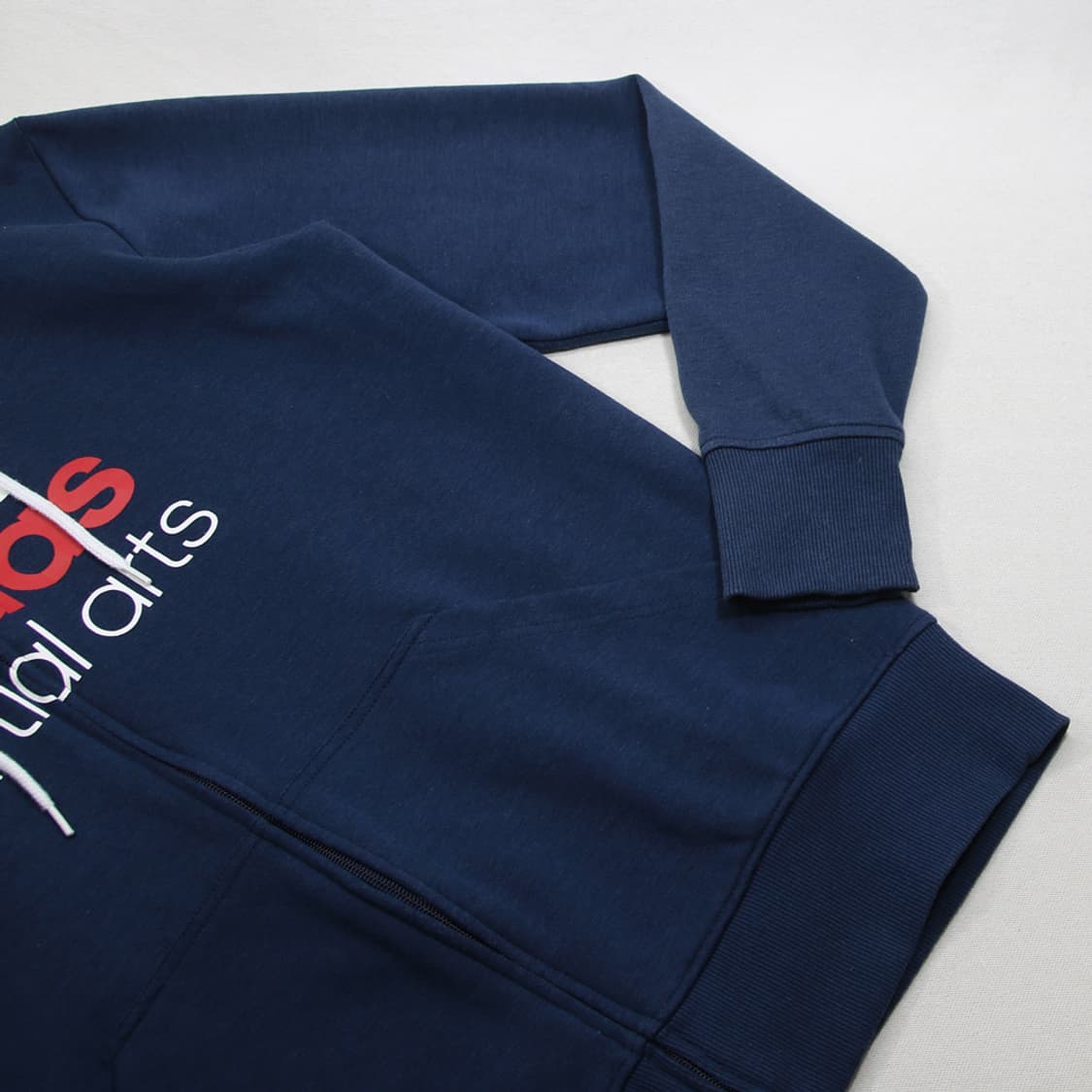 (착용컷) 아디다스 martical arts 스웻 후드 집업 (98) 상품이미지6