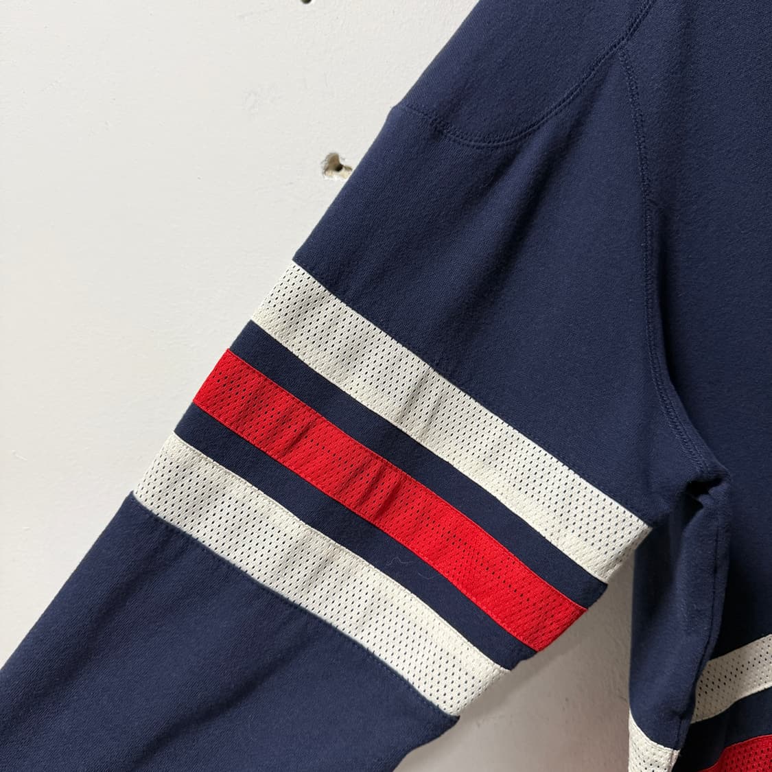 CCM x NHL 빅사이즈 100주년 기념 하키 매쉬 디테일 후디 상품이미지5