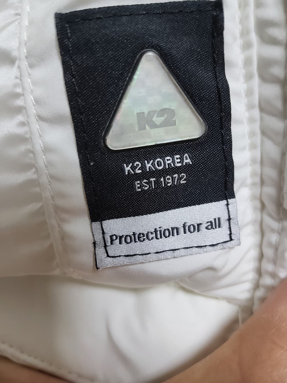 K2 포디엄 패딩 100 사이즈 흰색 상품이미지6