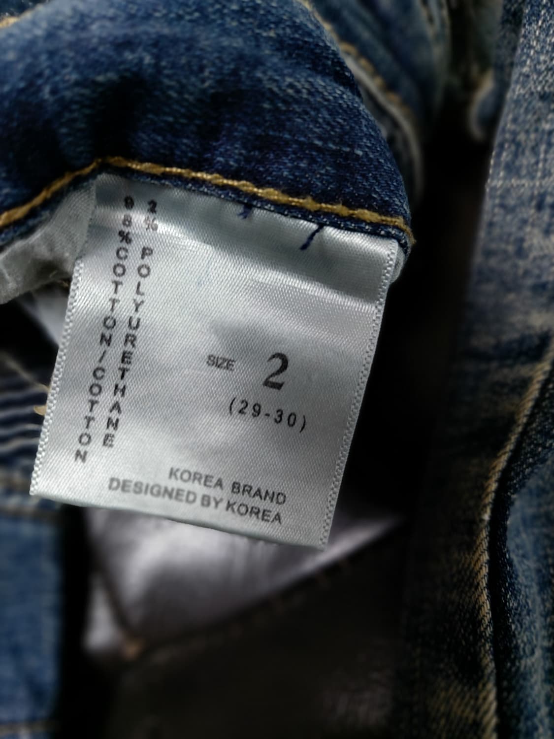 RIPEN 바이커 팬츠(29-30)슬림 상품이미지3