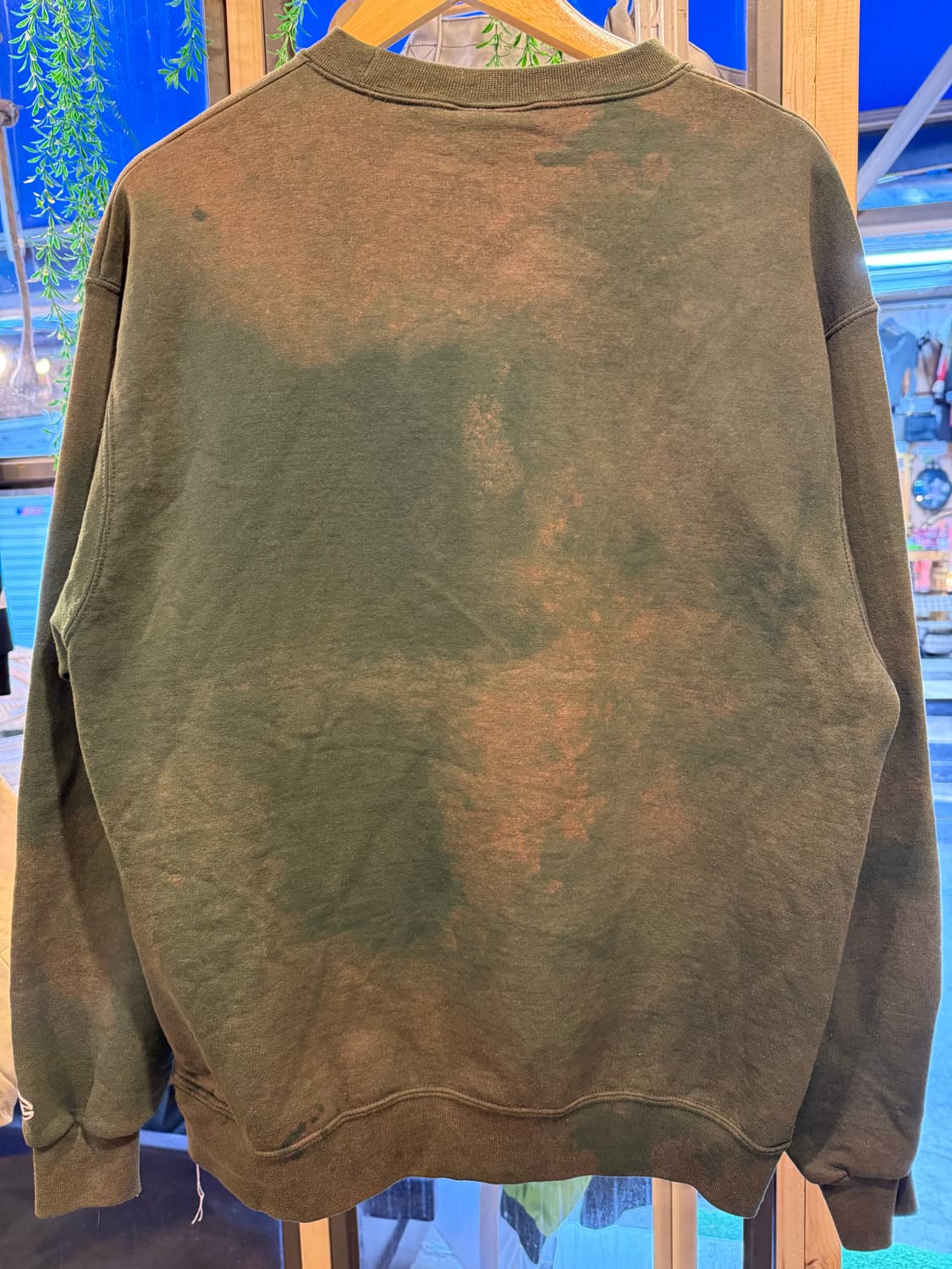 챔피온 아미 풋볼 카키 맨투맨 상품이미지3