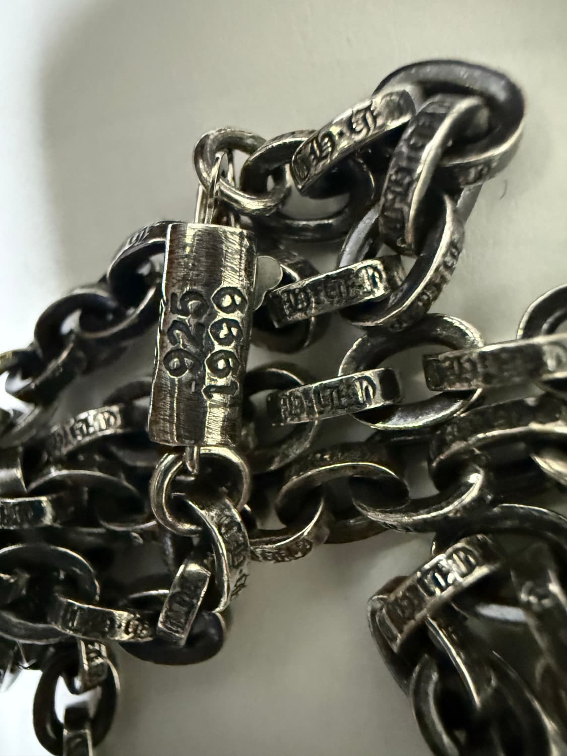 크롬하츠 페이퍼체인 목걸이 20인치 상품이미지5