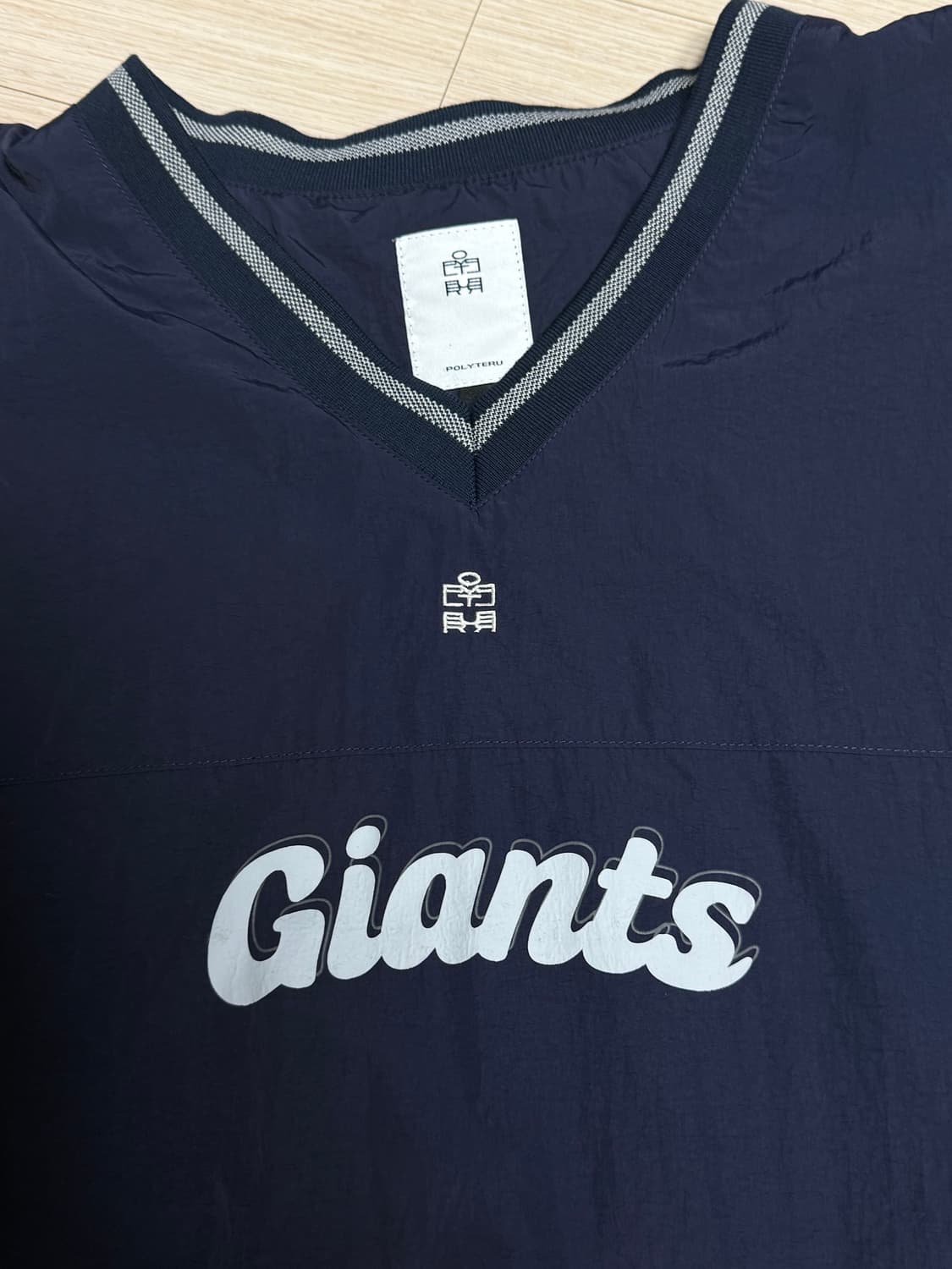 롯데자이언츠 폴리테루 풀오버 네이비 XL (120) 상품이미지3