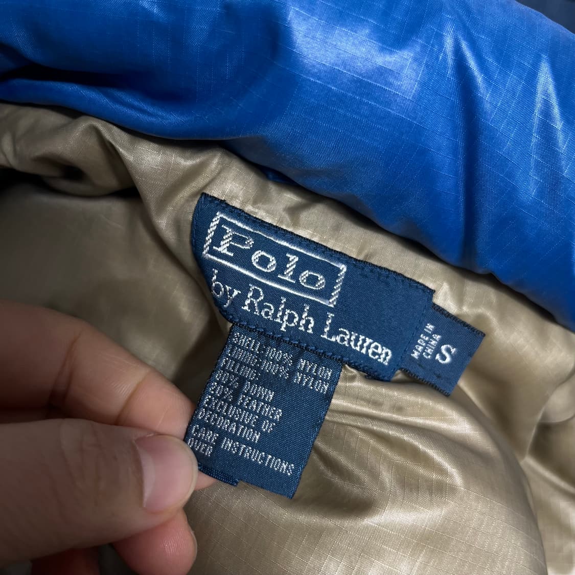 폴로 랄프로렌 빈티지 패딩 점퍼 S 상품이미지2