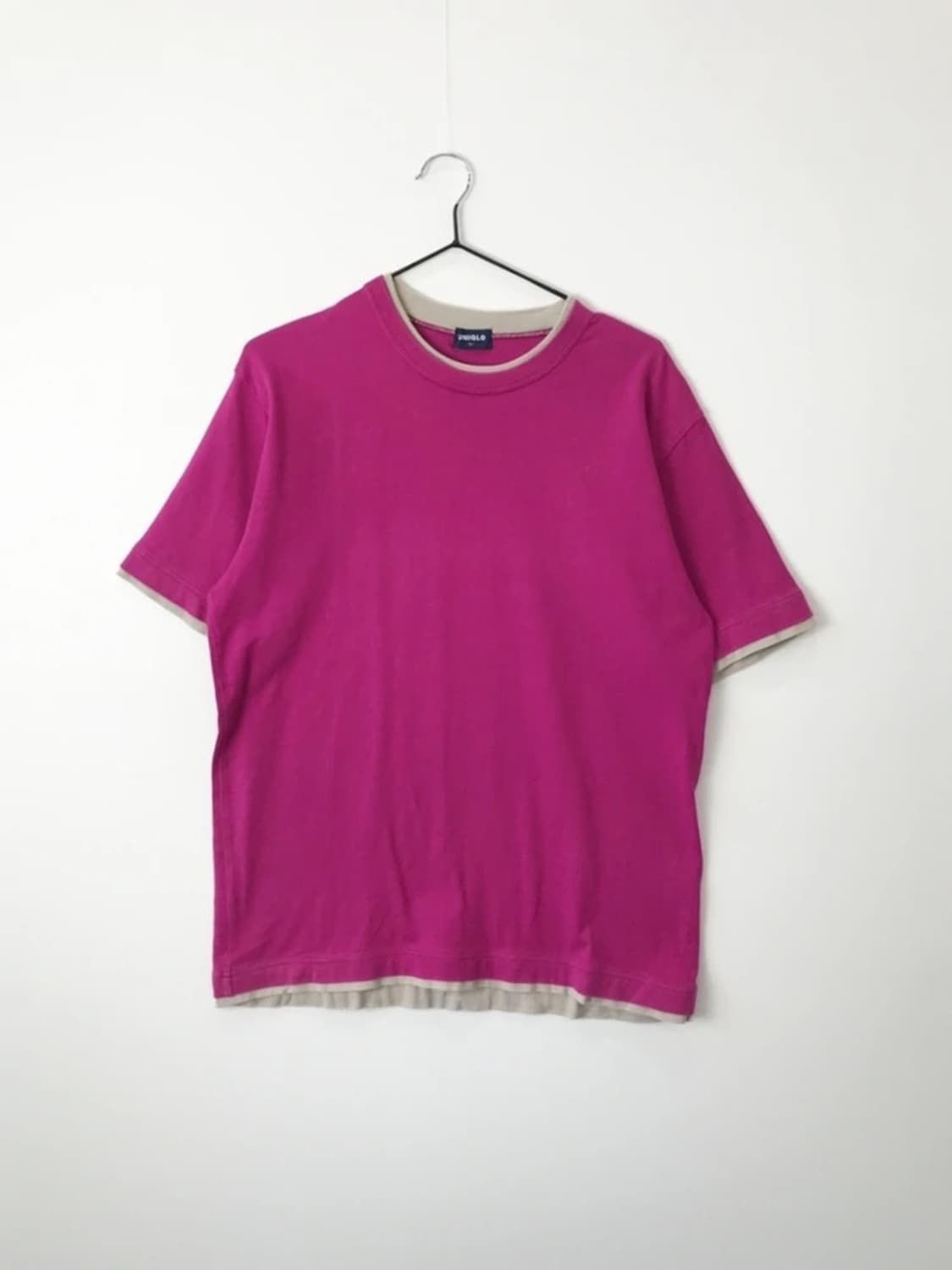 Uniqlo Pink Layered Tee 상품이미지3