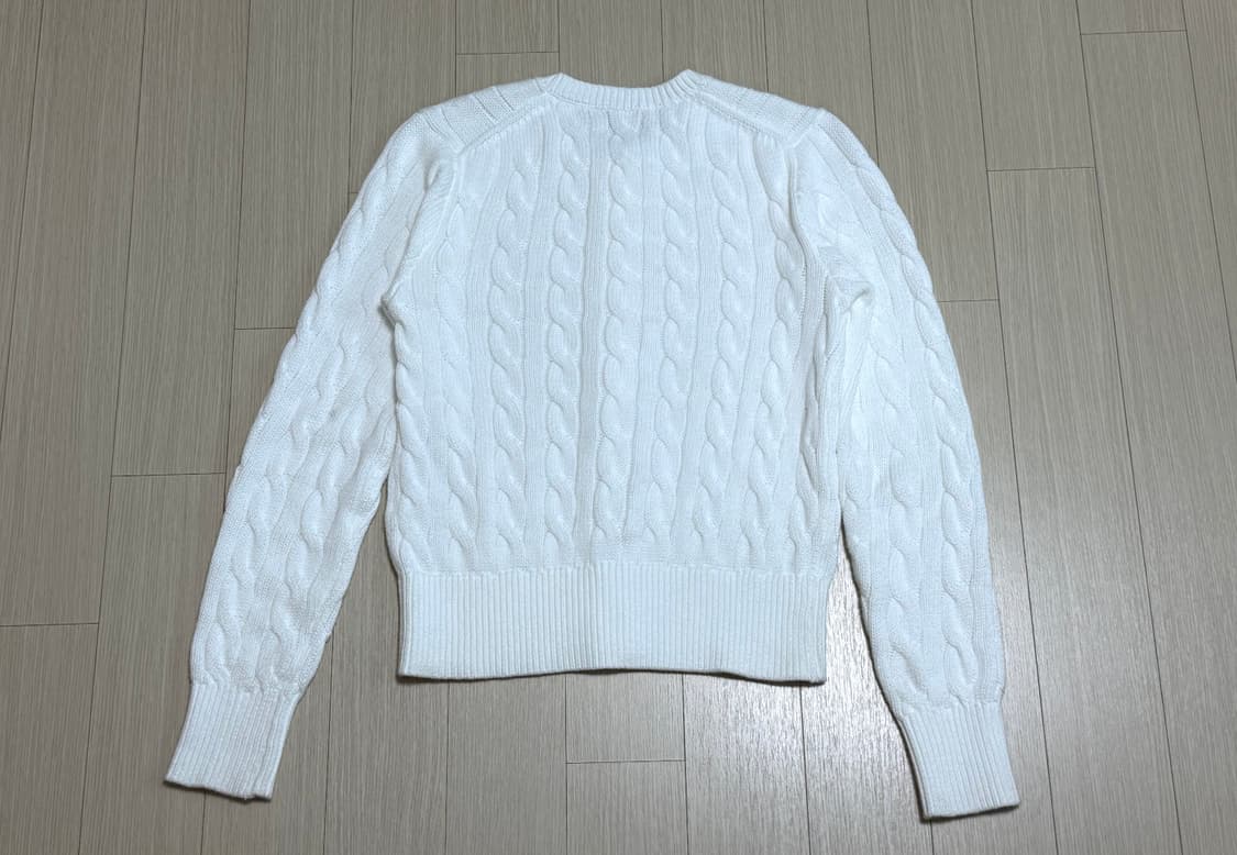 폴로 랄프로렌 케이블 니트 코튼 크루넥 카디건 가디건 상품이미지4