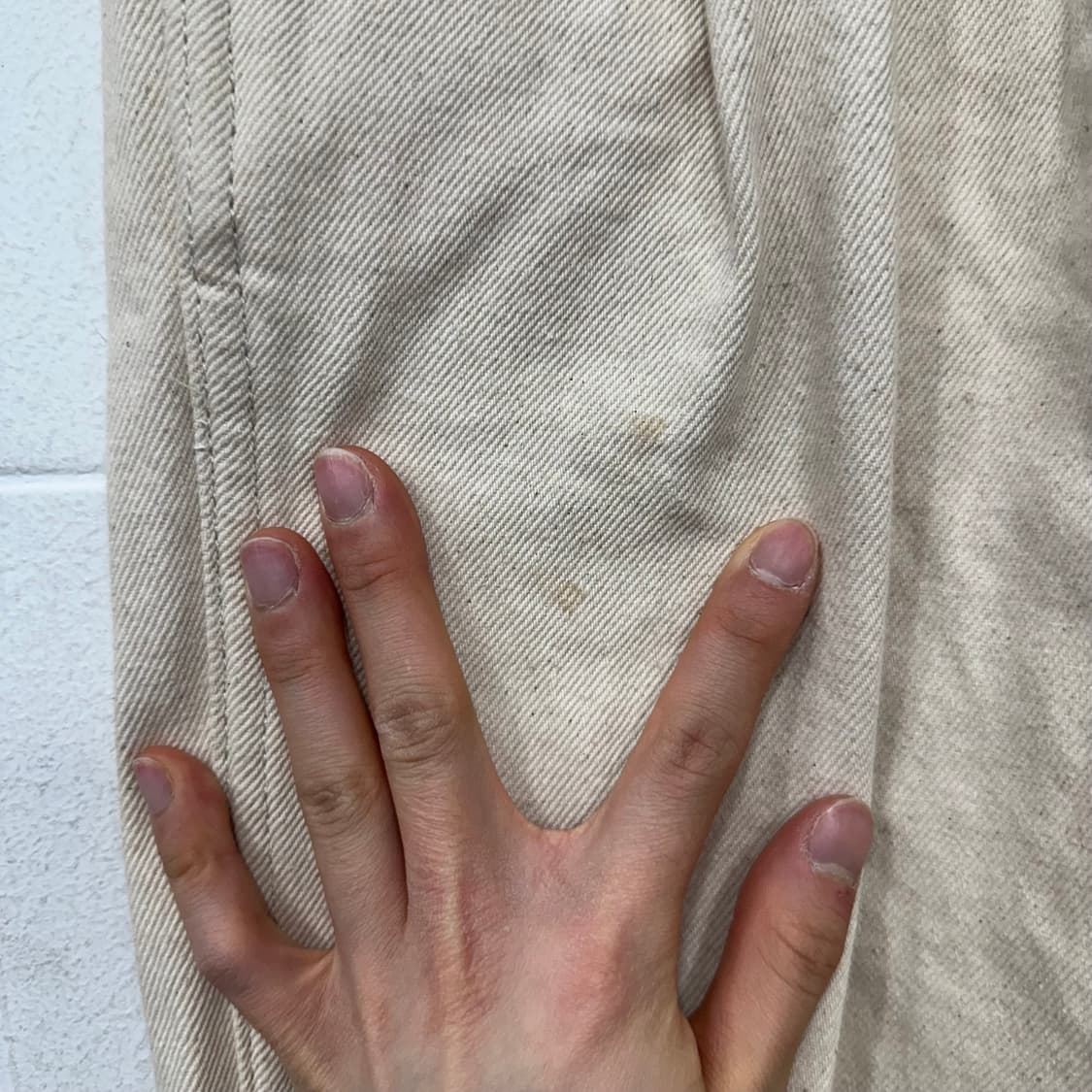 랭글러 코튼 와이드 팬츠 상품이미지6