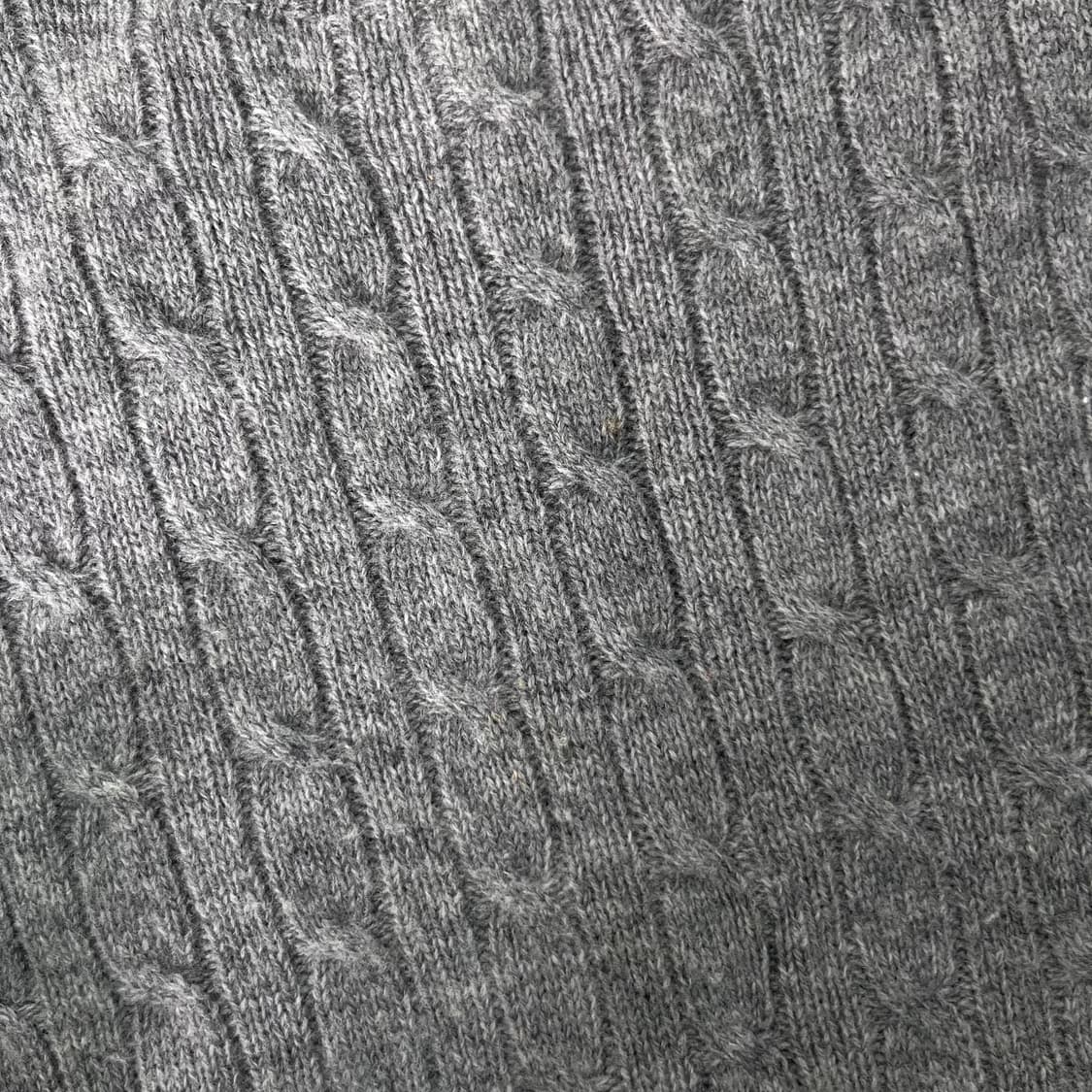 W 95 폴로랄프로렌 스포츠 램스울 꽈배기 니트 상품이미지5