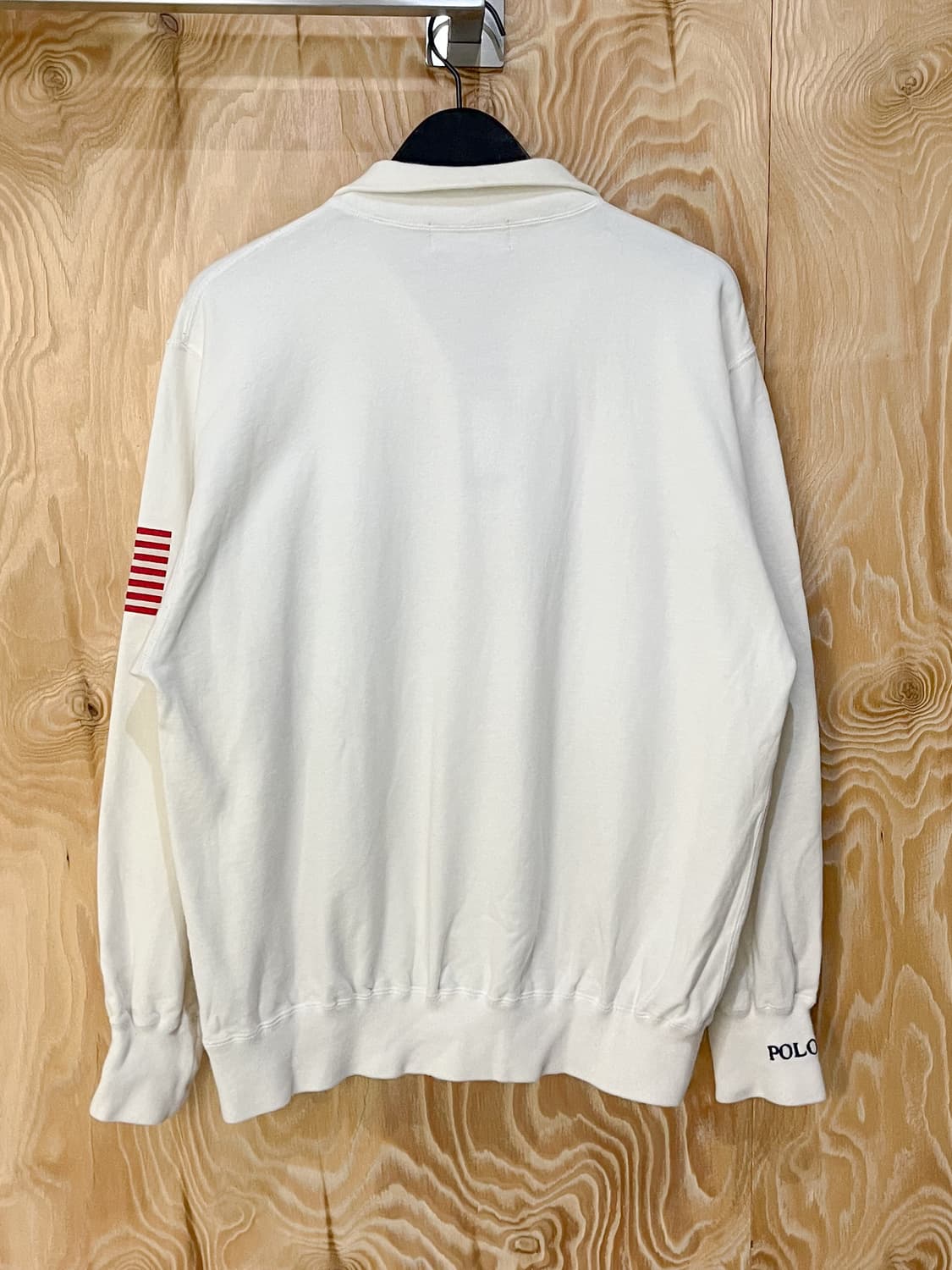 폴로 랄프 로렌 90's USA 하프 집 스웻셔츠 상품이미지4