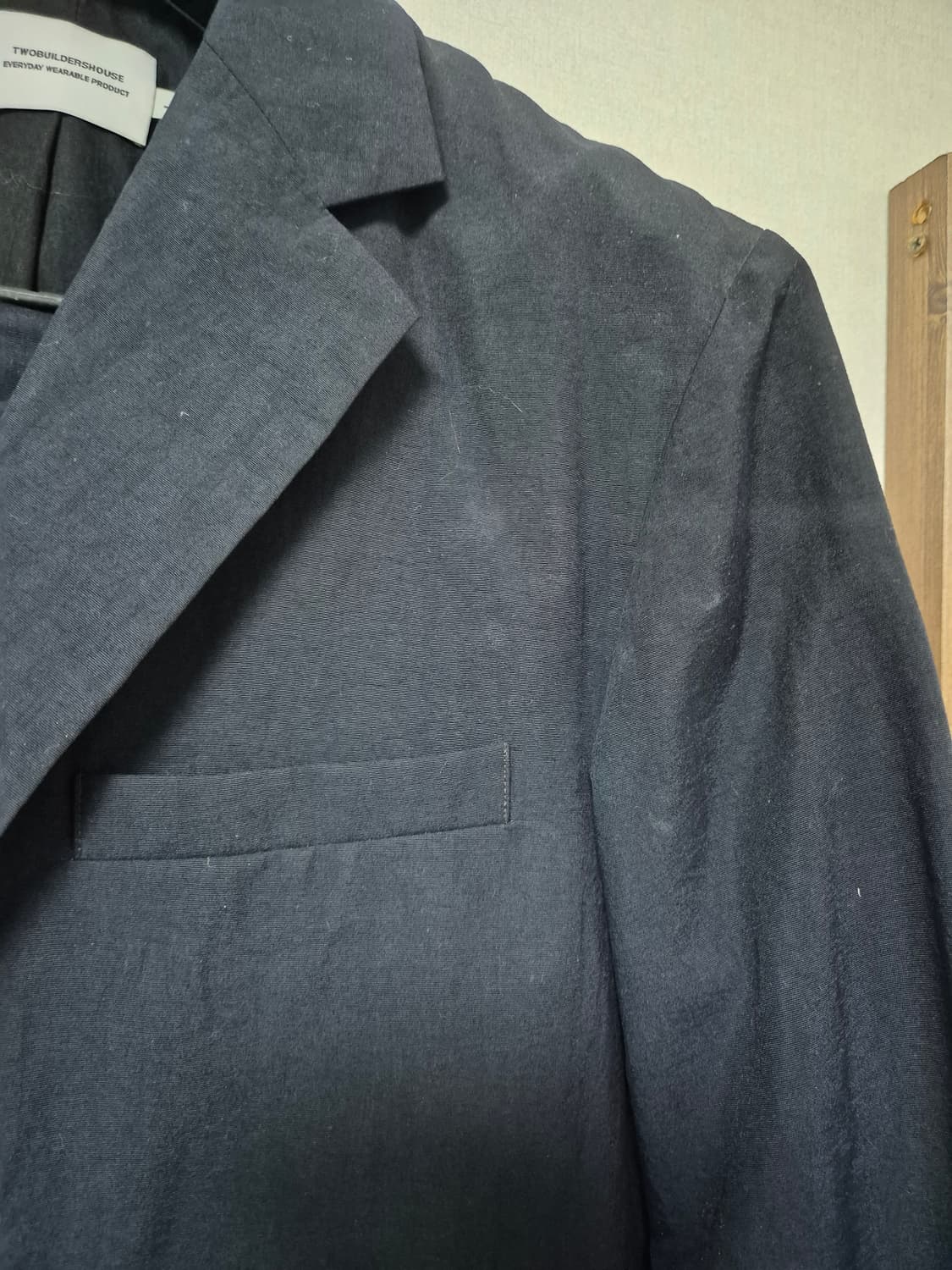 투빌더스하우스 네이비 셋업 (L사이즈) 상품이미지2