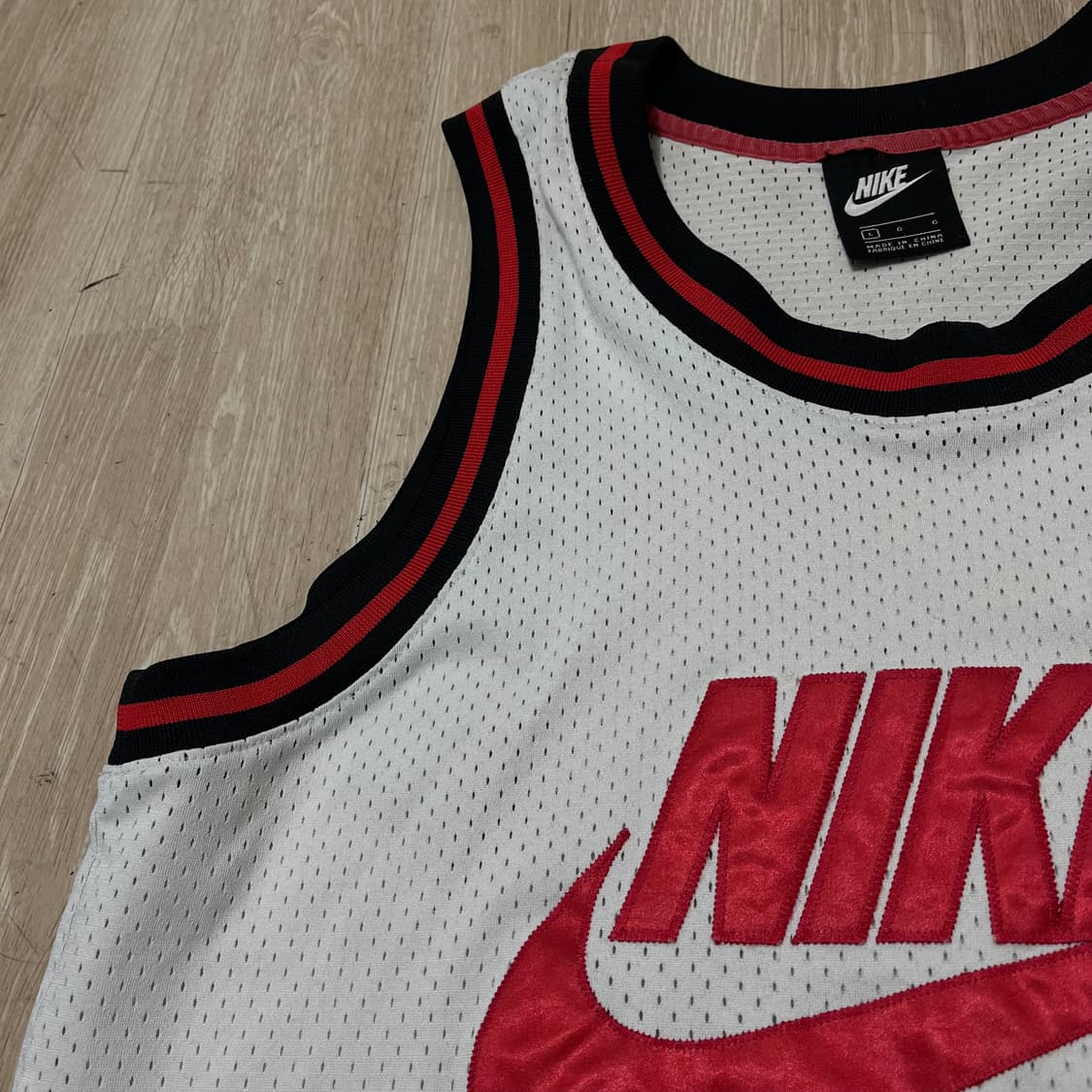 나이키 스우시 스포츠웨어 빅로고 메쉬 기능성 조끼 L/100 상품이미지3