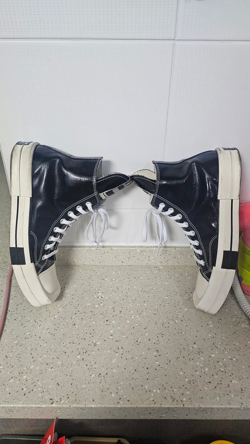 컨버스 터보다크 척 70 하이 다크쉐도우 블랙 래커 데님 270 상품이미지4