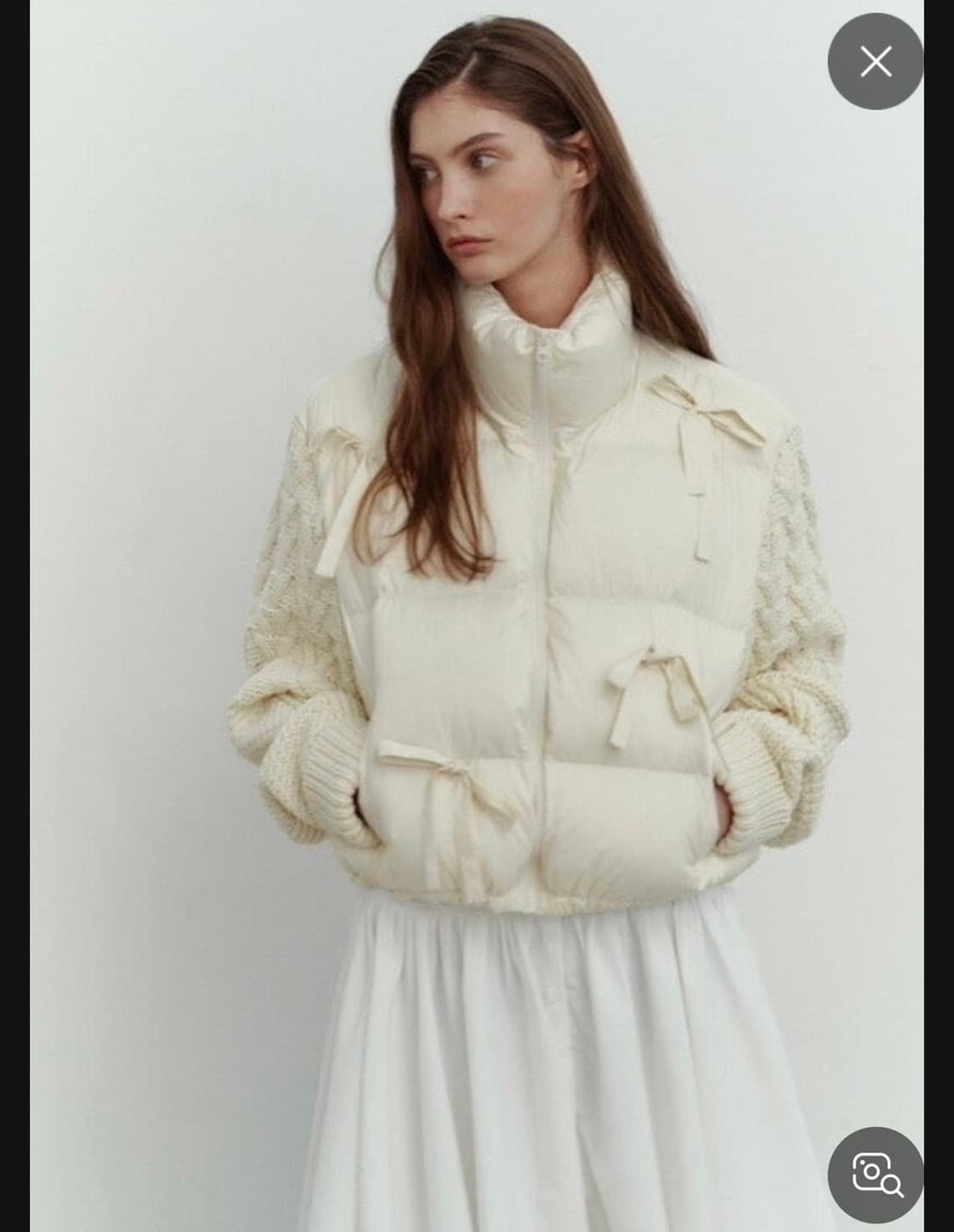 더티스 리본덕다운 상품이미지1