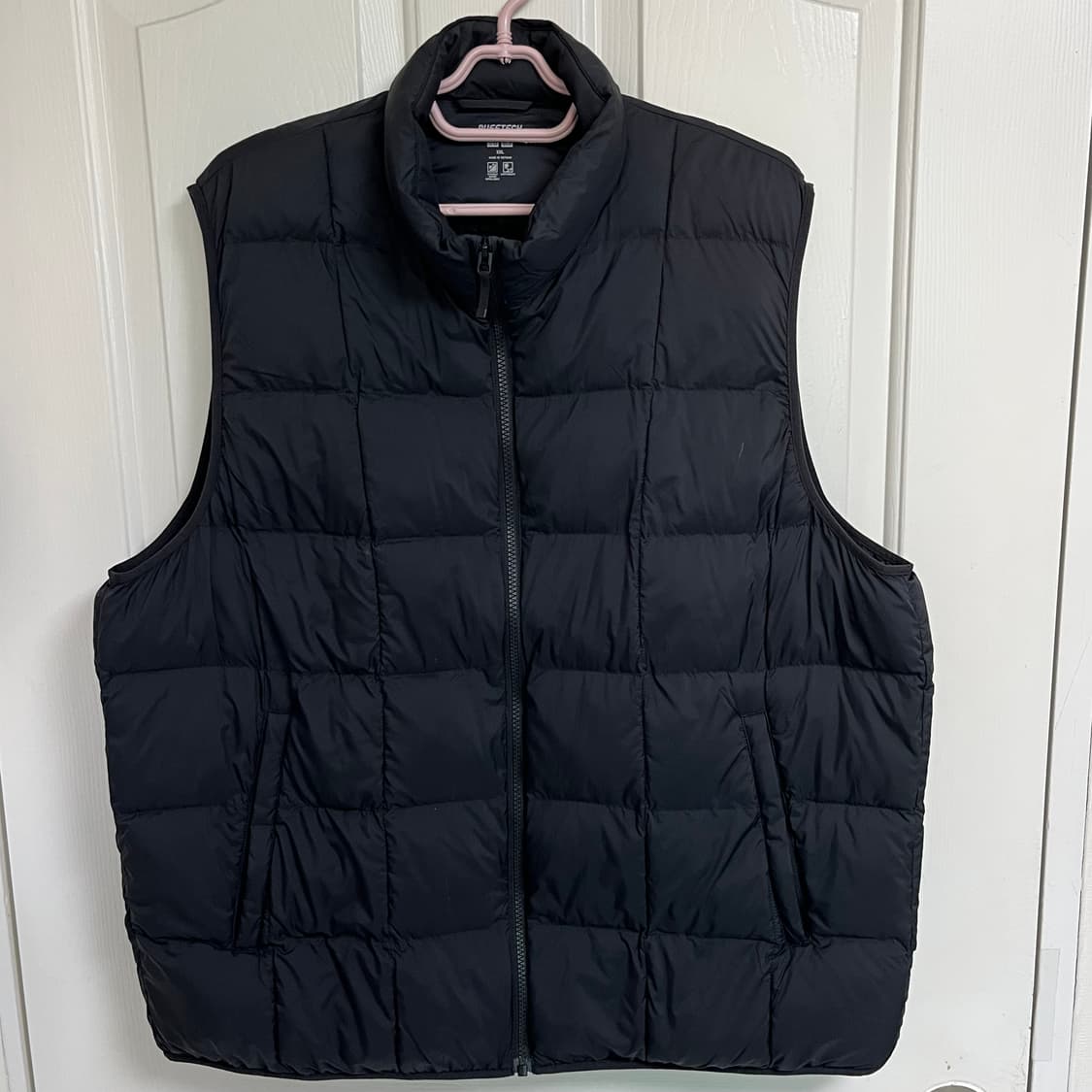 (XXL) 유니클로 퍼프테크 블랙 패딩 베스트 상품이미지3