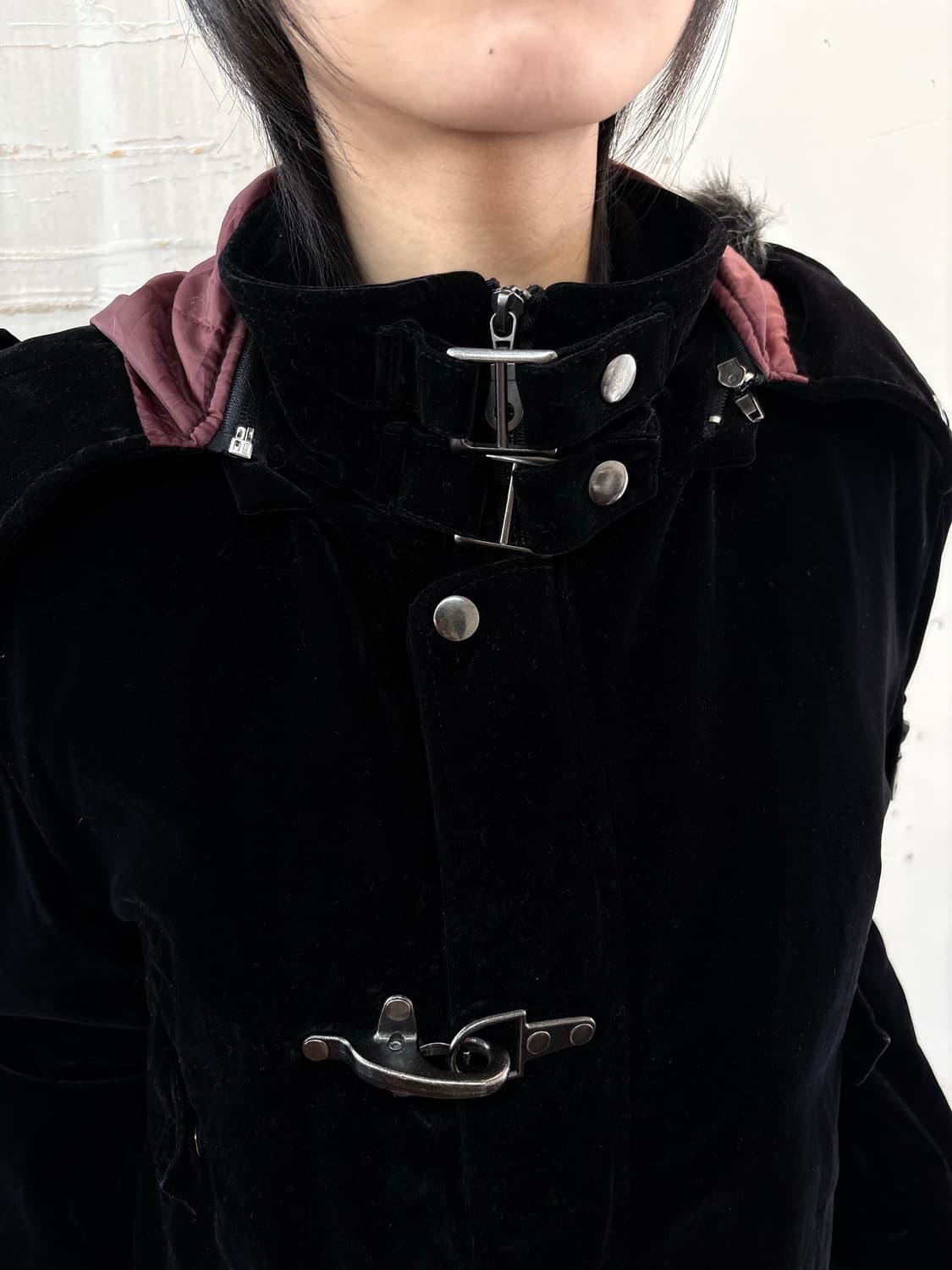 *Authentic*  Fireman Velvet Hooded Coat 상품이미지2