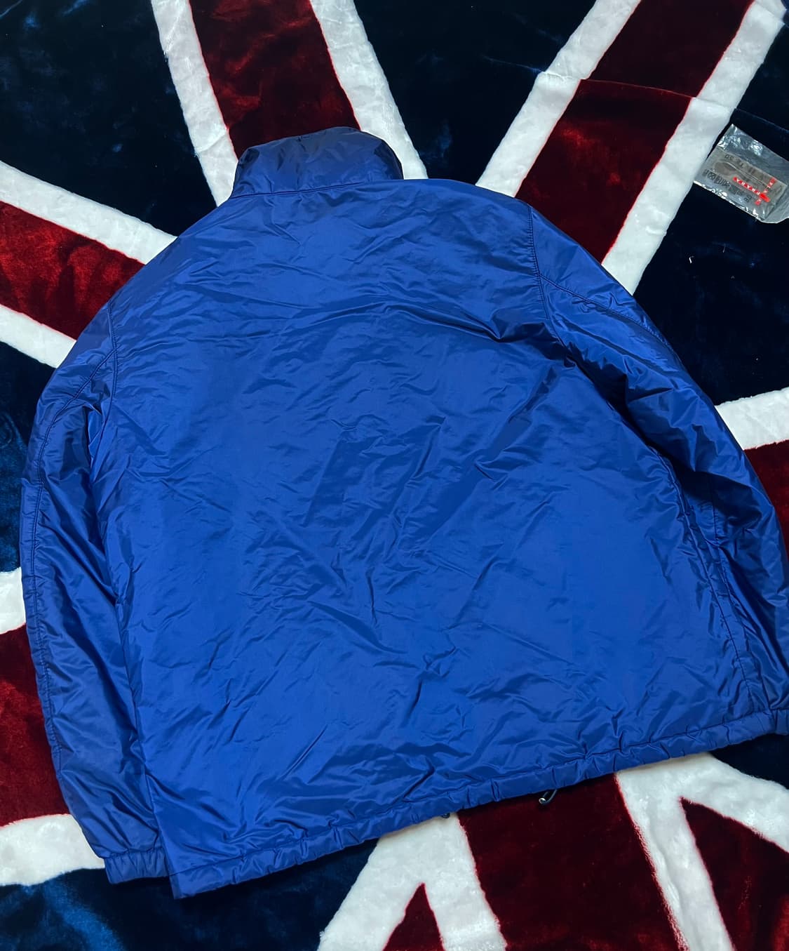 프라다 나일론 네이비 블루 자켓 상품이미지3