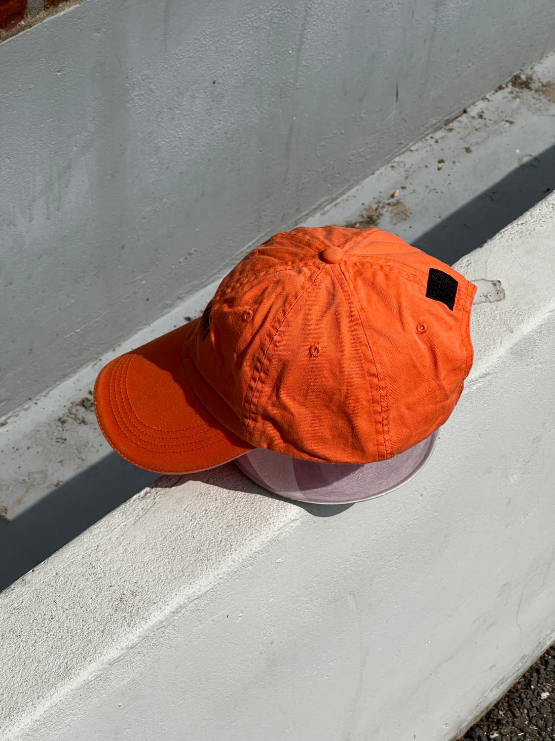[F] anvil 오렌지 로고 빈티지 볼캡 모자 상품이미지3